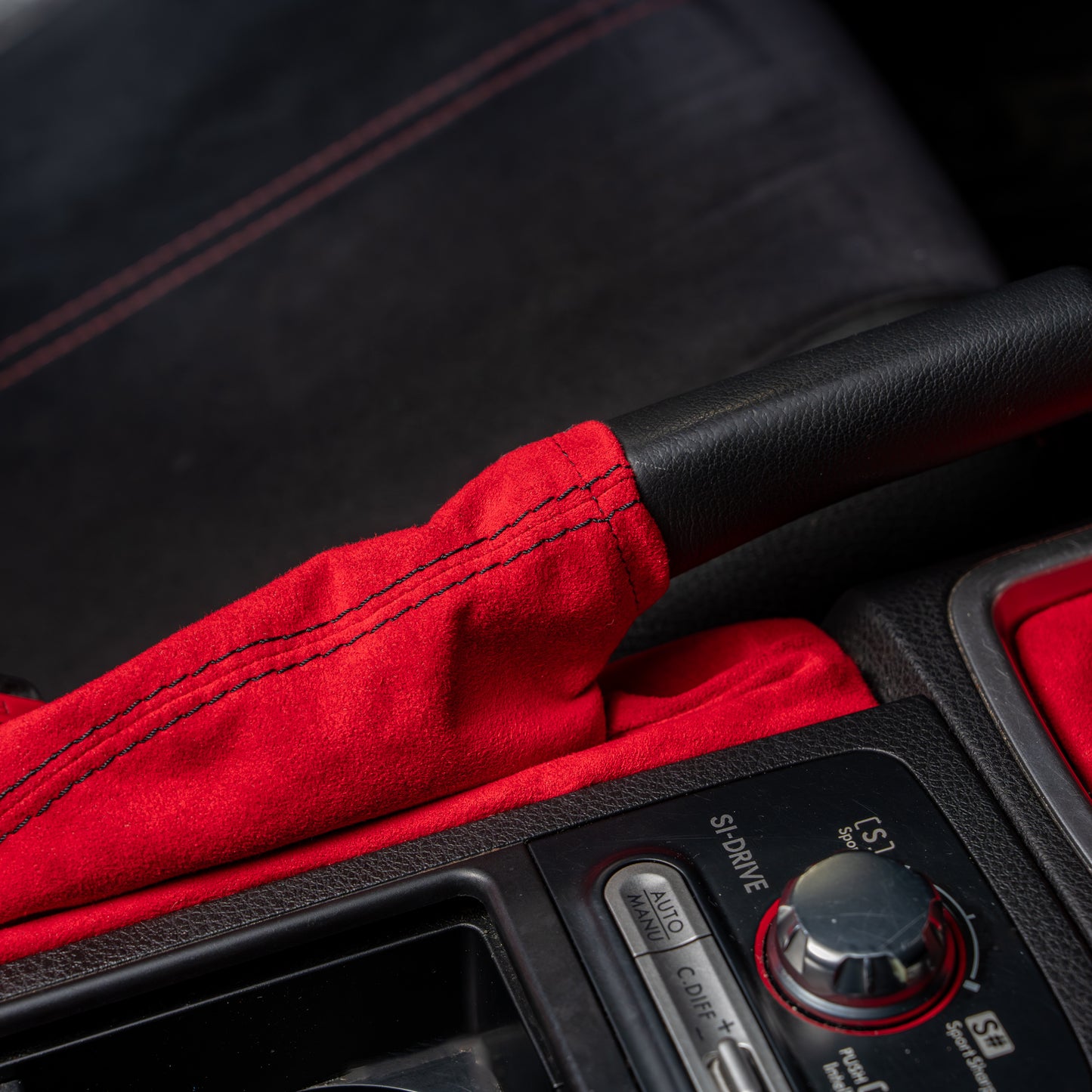 Billetworkz Premium Alcantara E-Brake Boot – Subaru WRX/STI 2008–2021