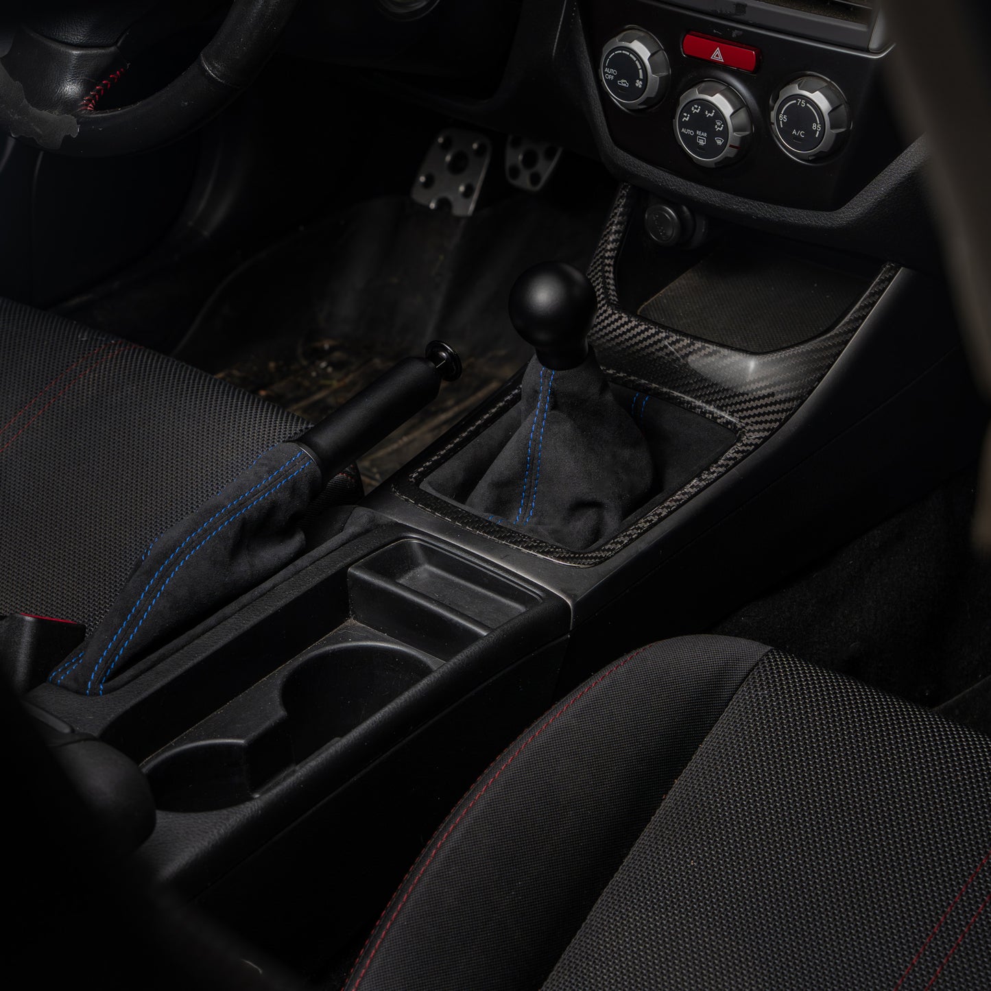 Billetworkz Premium Alcantara Shift Boot – Subaru WRX 2008–2014