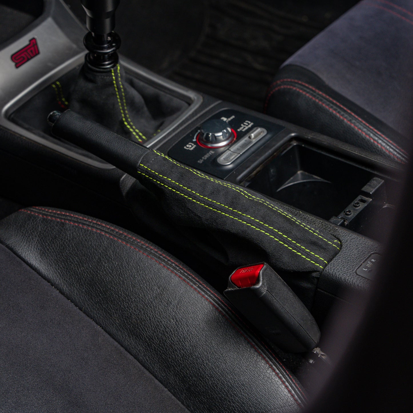 Billetworkz Premium Alcantara E-Brake Boot – Subaru WRX/STI 2008–2021