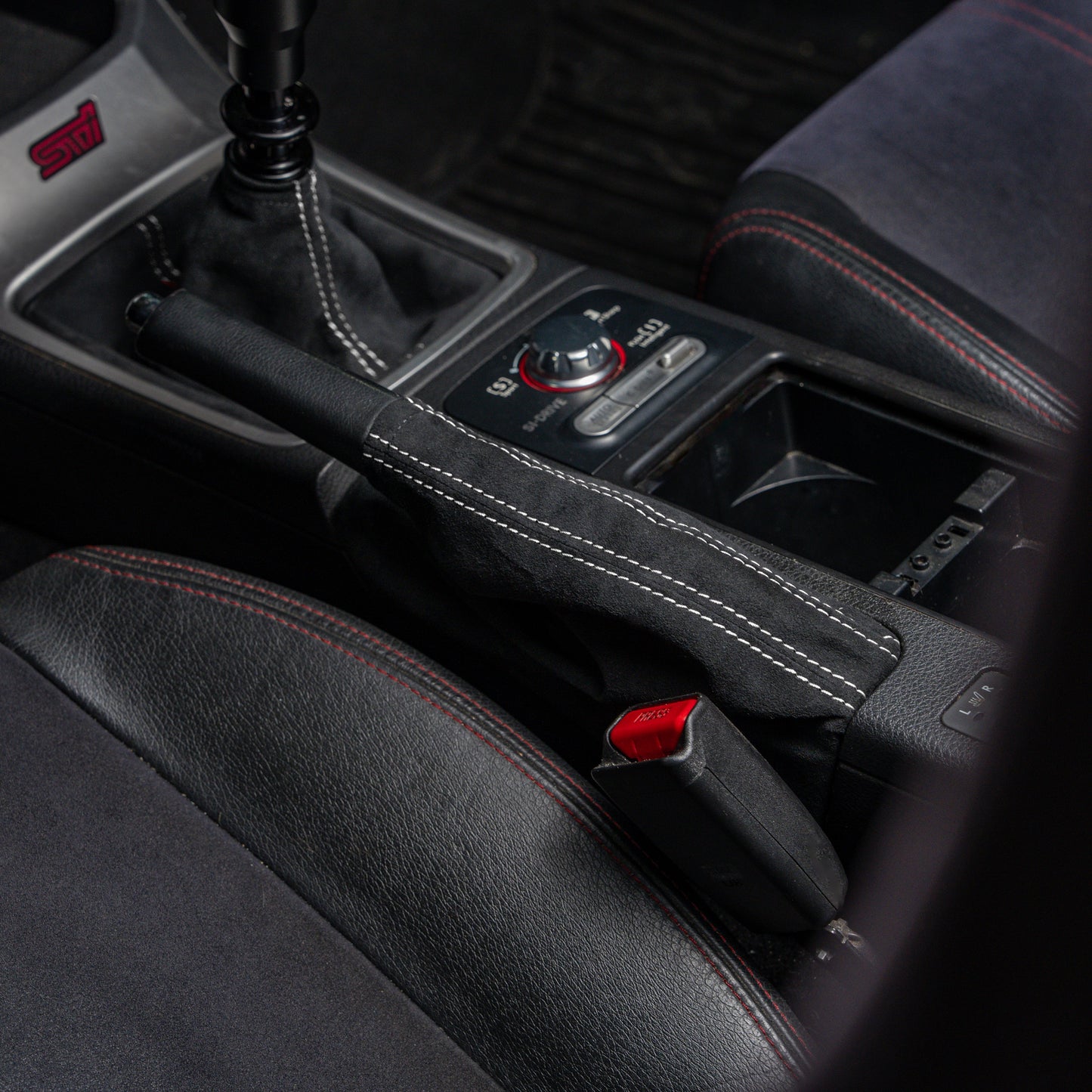 Billetworkz Premium Alcantara E-Brake Boot – Subaru WRX/STI 2008–2021