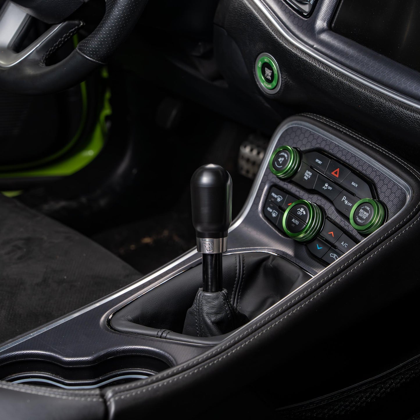 Billetworkz "Hybrid" Shift Knob for Dodge Challenger / Charger 6-Speed (2015-2023)