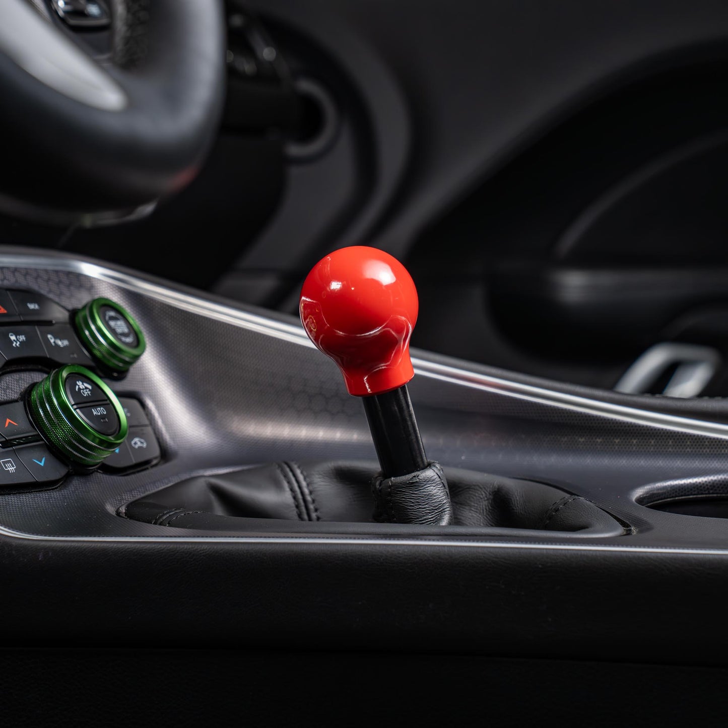 Billetworkz Lightbulb Weighted Shift Knob for Dodge Challenger 6-Speed (2015-2023)