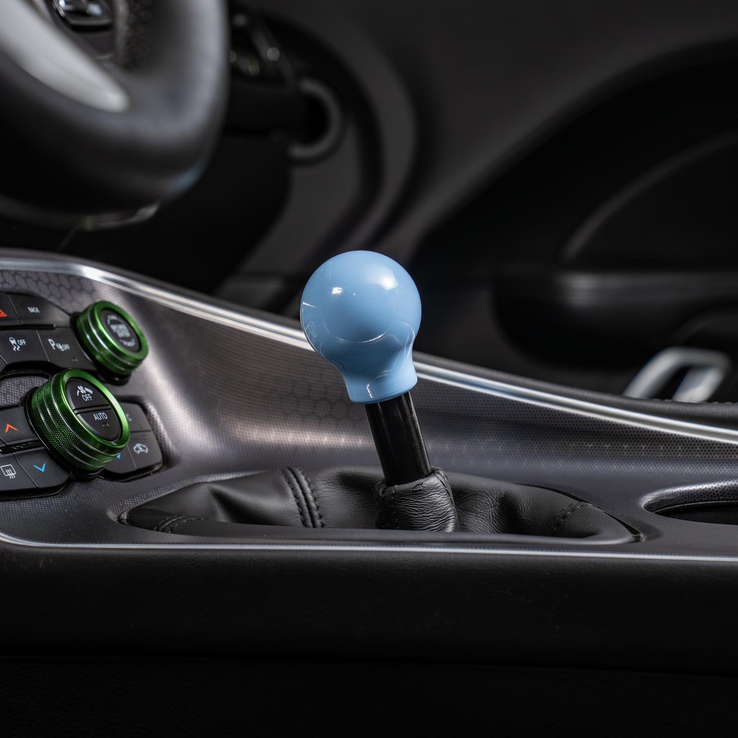Billetworkz Lightbulb Weighted Shift Knob for Dodge Challenger 6-Speed (2015-2023)