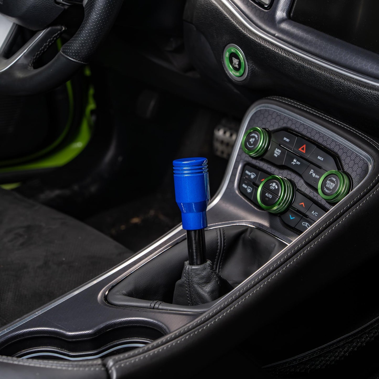 Billetworkz Piston Weighted Shift Knob for Dodge Challenger 6-Speed (2015-2023)