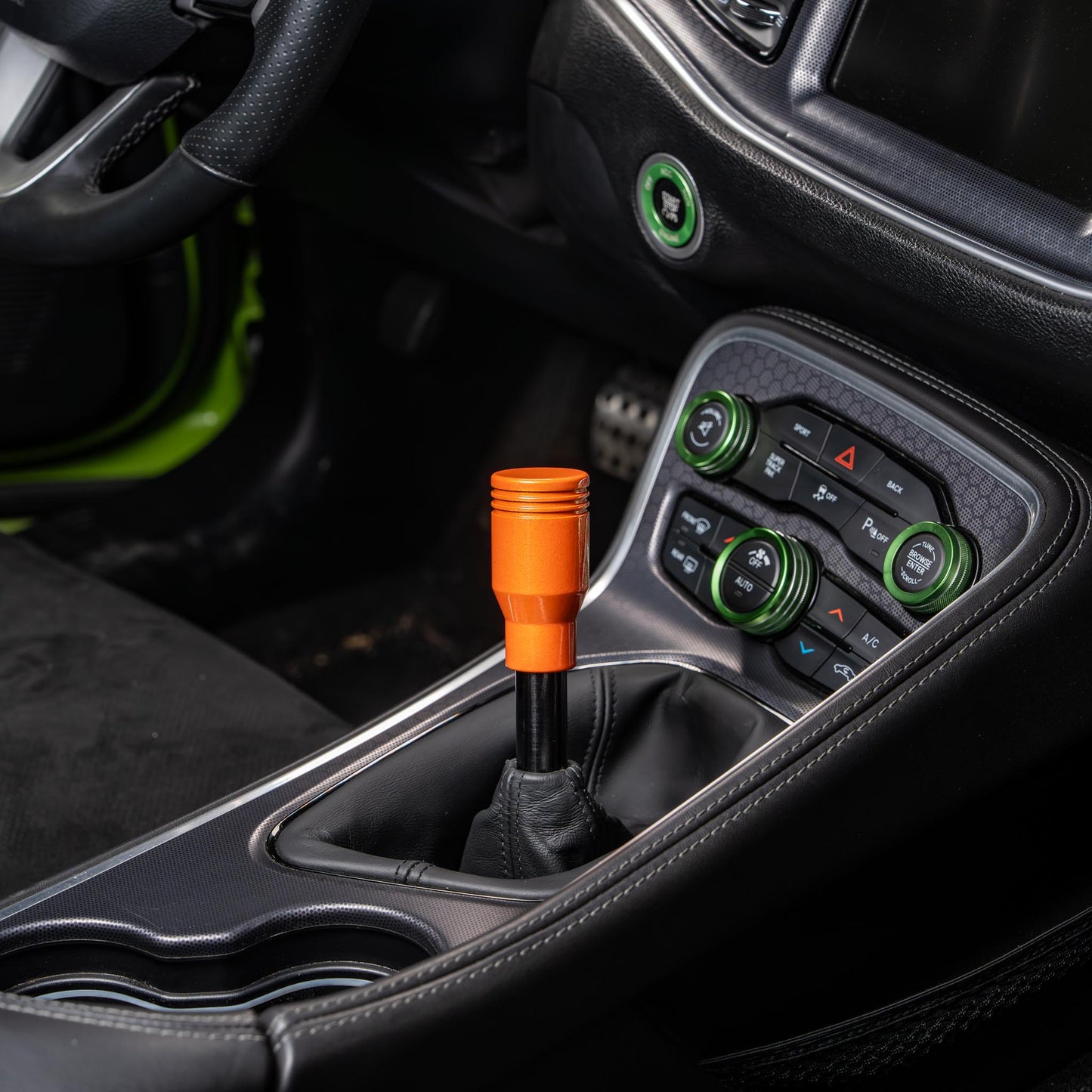 Billetworkz Piston Weighted Shift Knob for Dodge Challenger 6-Speed (2015-2023)