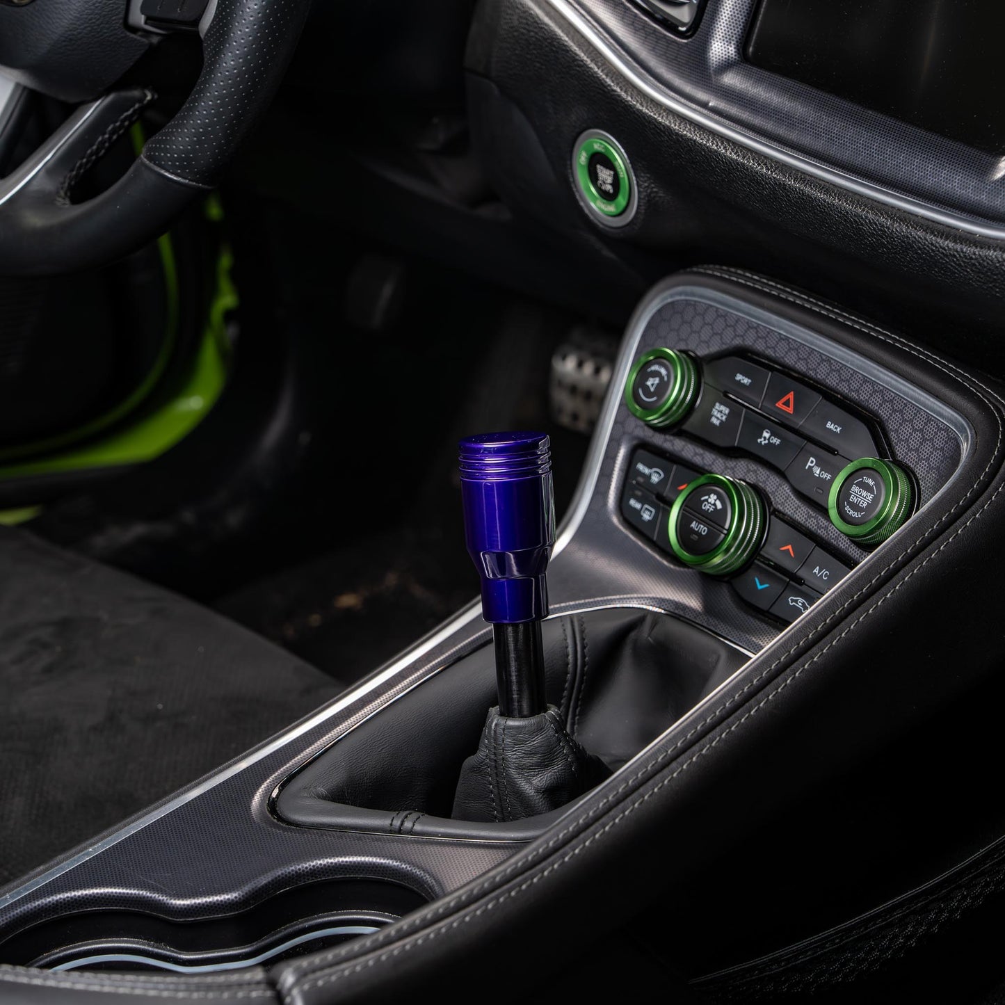 Billetworkz Piston Weighted Shift Knob for Dodge Challenger 6-Speed (2015-2023)