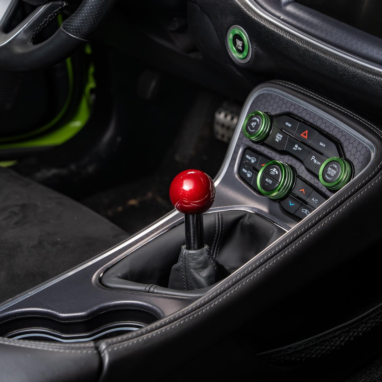 Billetworkz Sphere Weighted Shift Knob for Dodge Challenger 6-Speed (2015-2023)