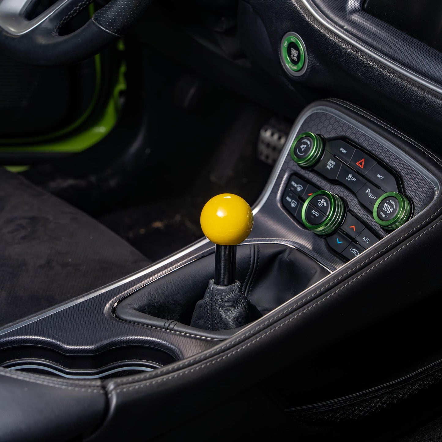 Billetworkz Sphere Weighted Shift Knob for Dodge Challenger 6-Speed (2015-2023)