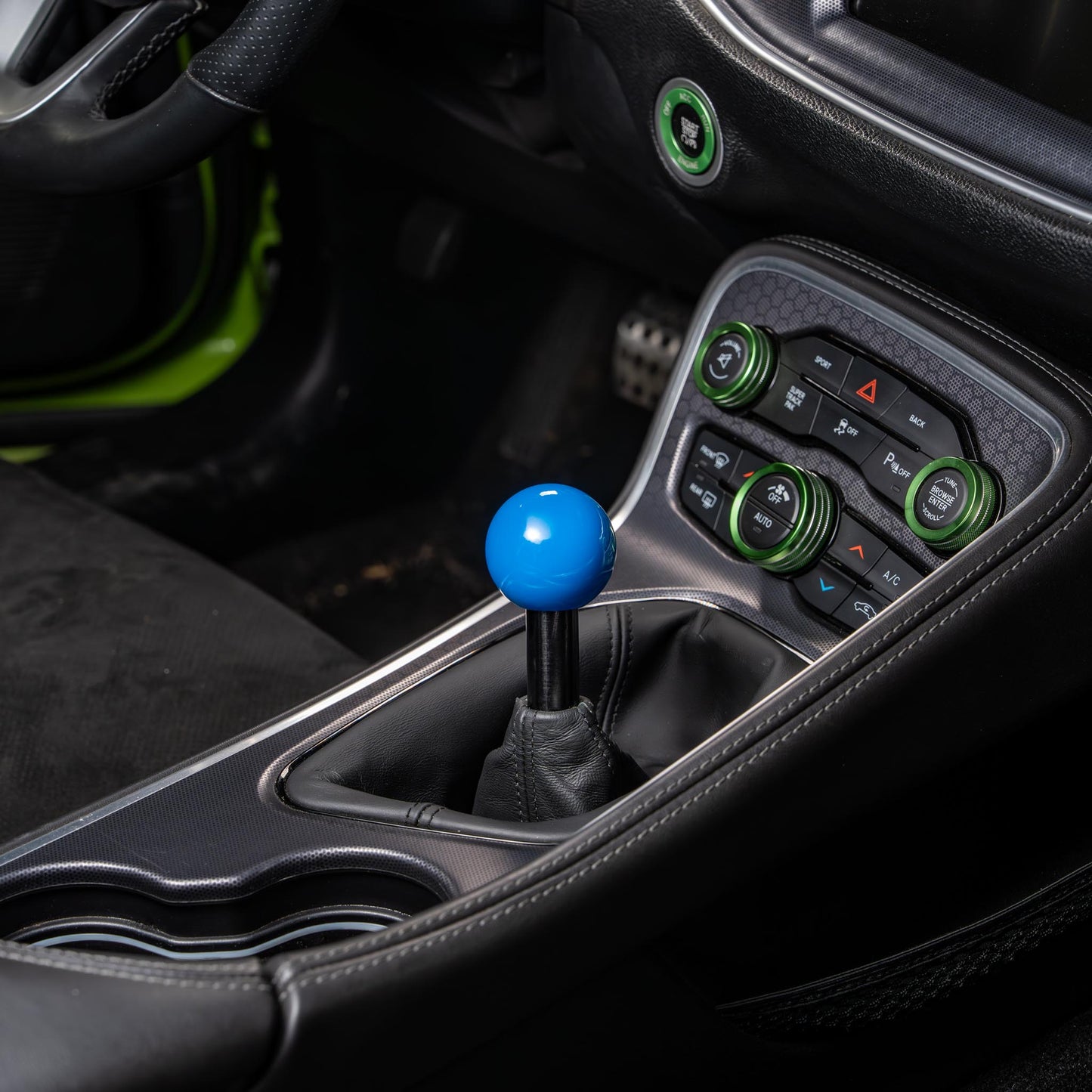 Billetworkz Sphere Weighted Shift Knob for Dodge Challenger 6-Speed (2015-2023)