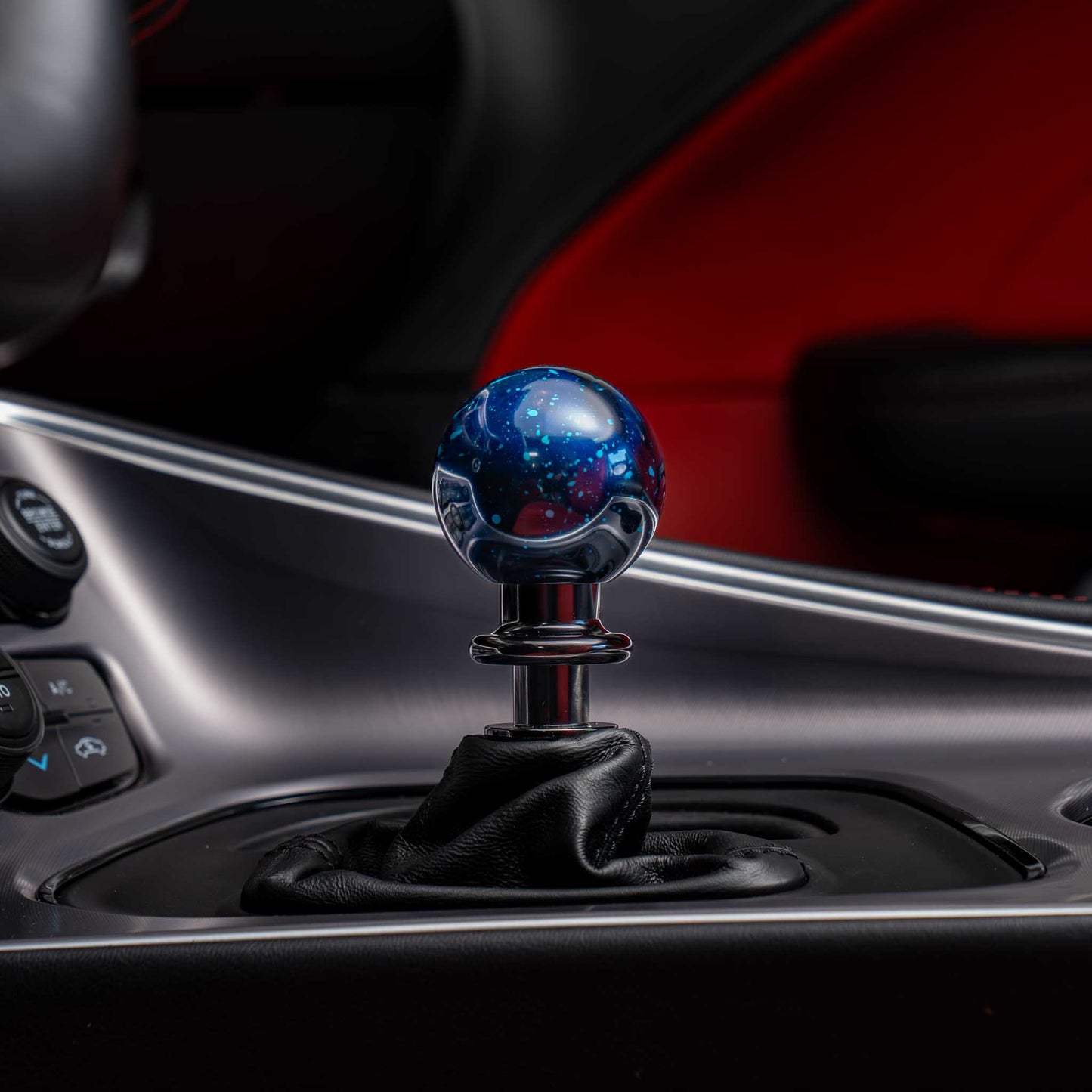 Billetworkz Automatic Shifter - Blue Cosmic Space - Fits Dodge Challenger / Charger (2015-2023)