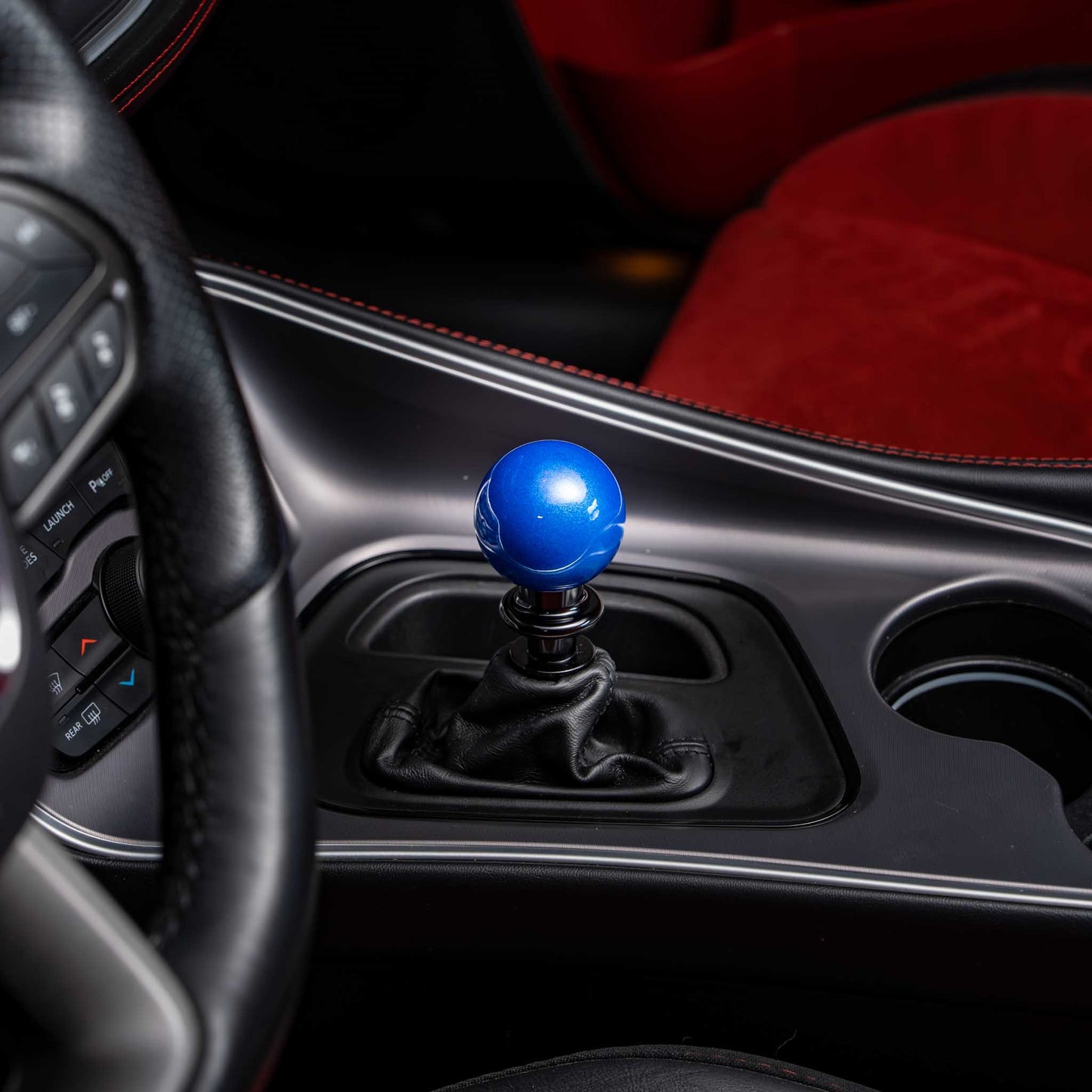 Billetworkz Automatic Shifter - Candy Blue - Fits Dodge Challenger / Charger (2015-2023)