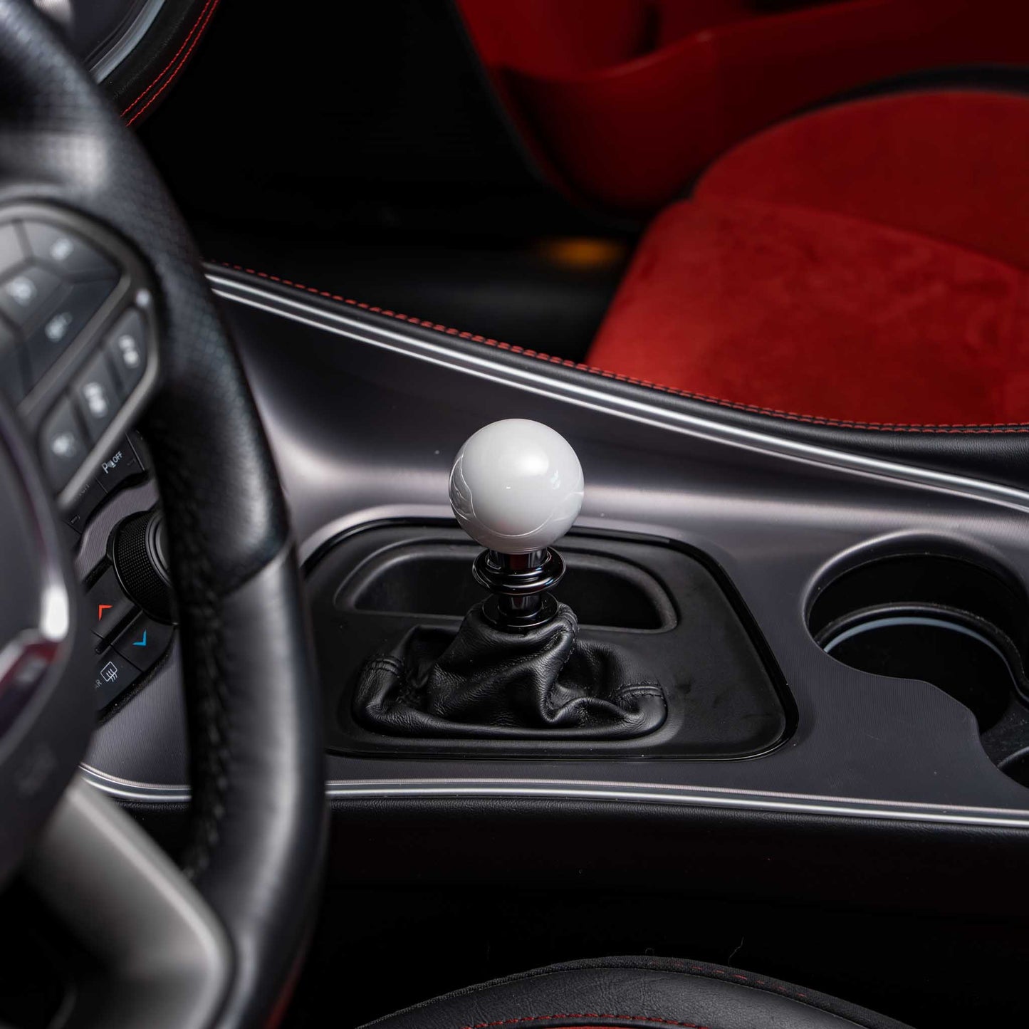 Billetworkz Automatic Shifter - Gloss Grey - Fits Dodge Challenger / Charger (2015-2023)