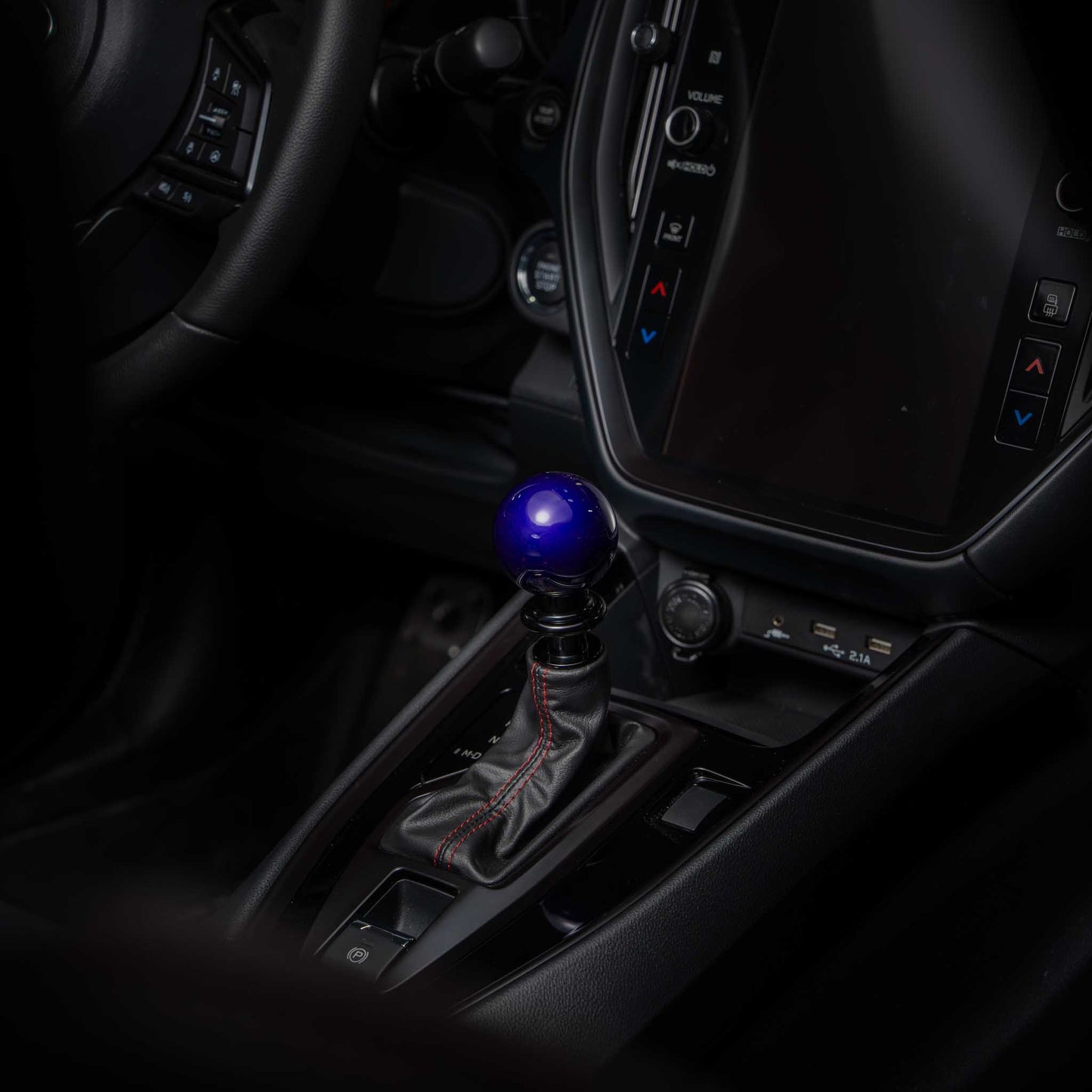 Billetworkz Automatic Shifter - Candy Purple - Fits Subaru CVT: WRX (15–21), Crosstrek (13–23), Forester (14–18), Impreza (12–23), Legacy/Outback (10–14)