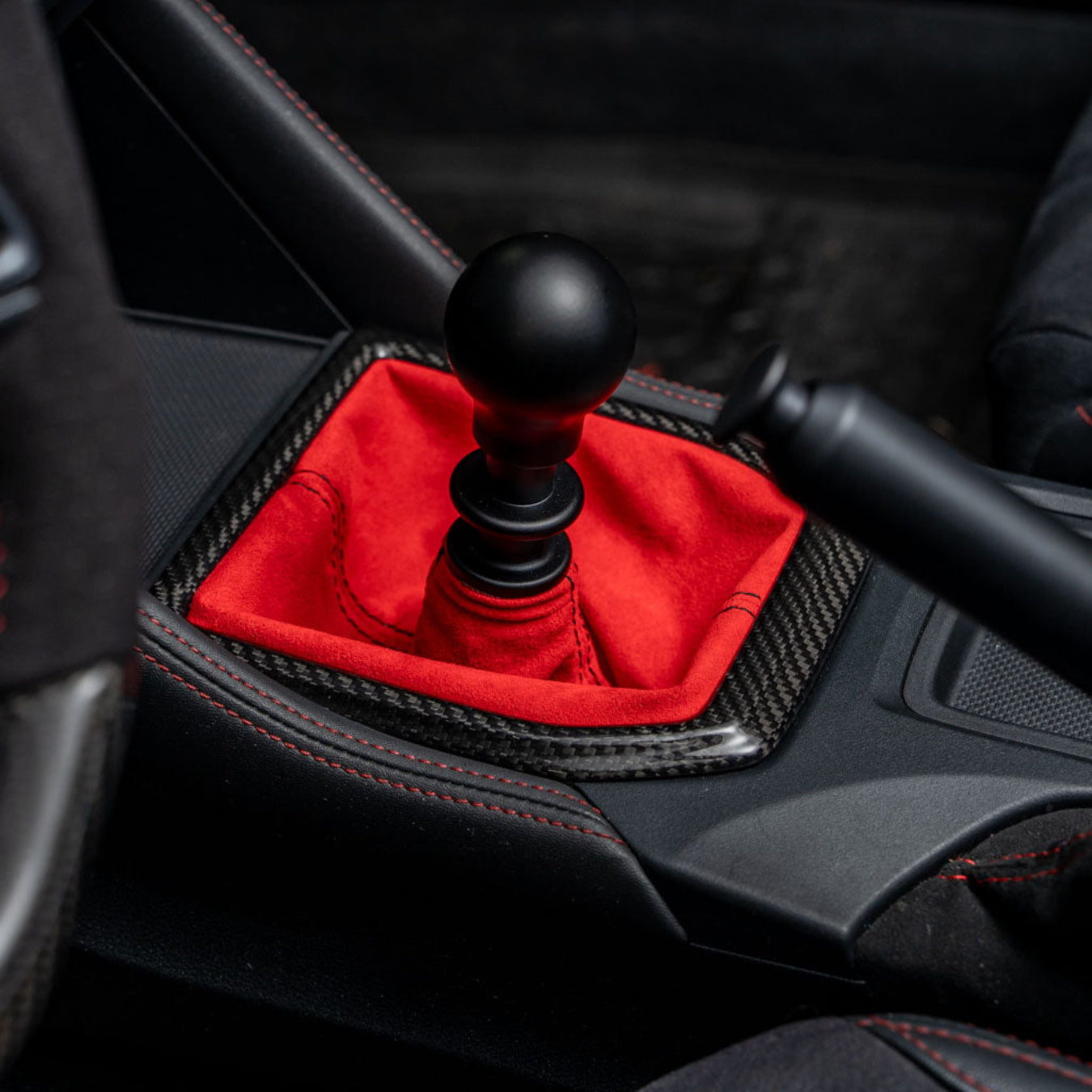 Billetworkz Premium Alcantara Shift Boot – Subaru WRX 2015–2021 (Manual)
