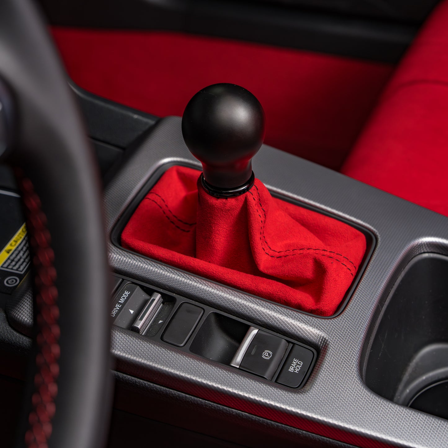 Billetworkz Premium Alcantara Shift Boot – Honda Civic Si/Type R 2023+