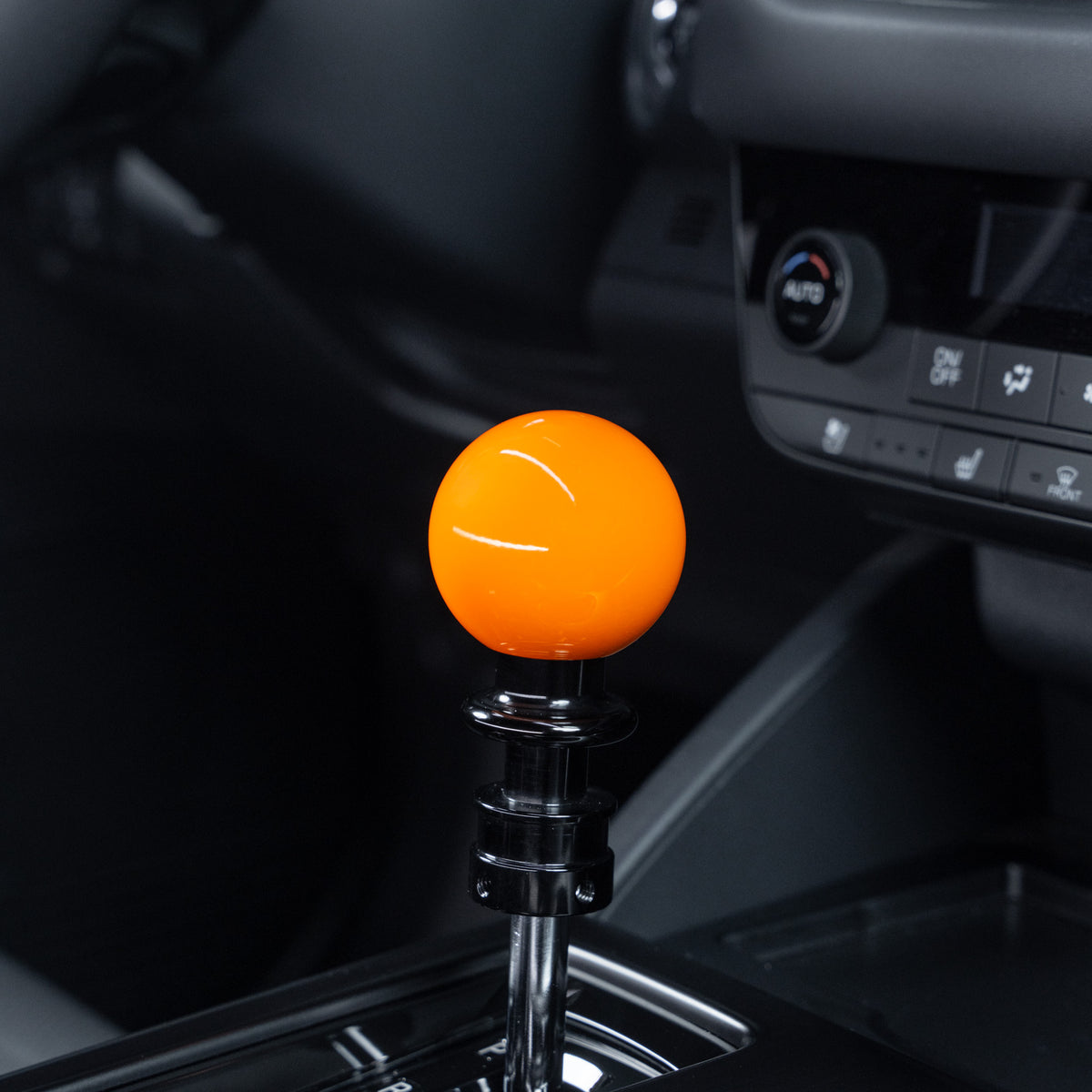 Billetworkz Automatic Shifter - Gloss Orange - Fits Subaru CVT: WRX (2022+), Crosstrek (2024+), Forester (2025+), Impreza (2024+), Legacy/Outback (2015+)