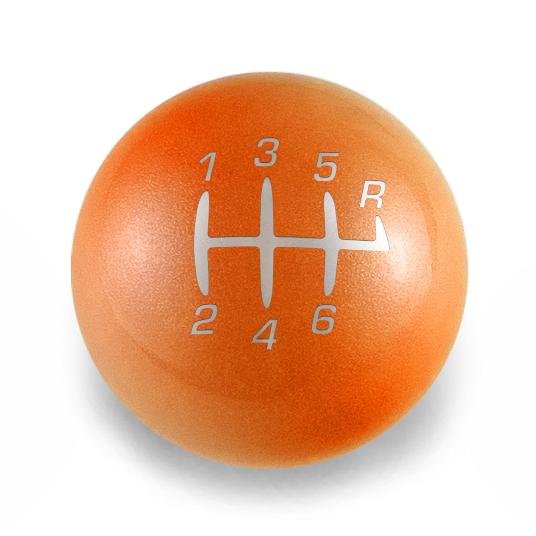 Billetworkz Weighted Shift Knob - 6-Speed Retro Engraving for Dodge Challenger (2015-2023)