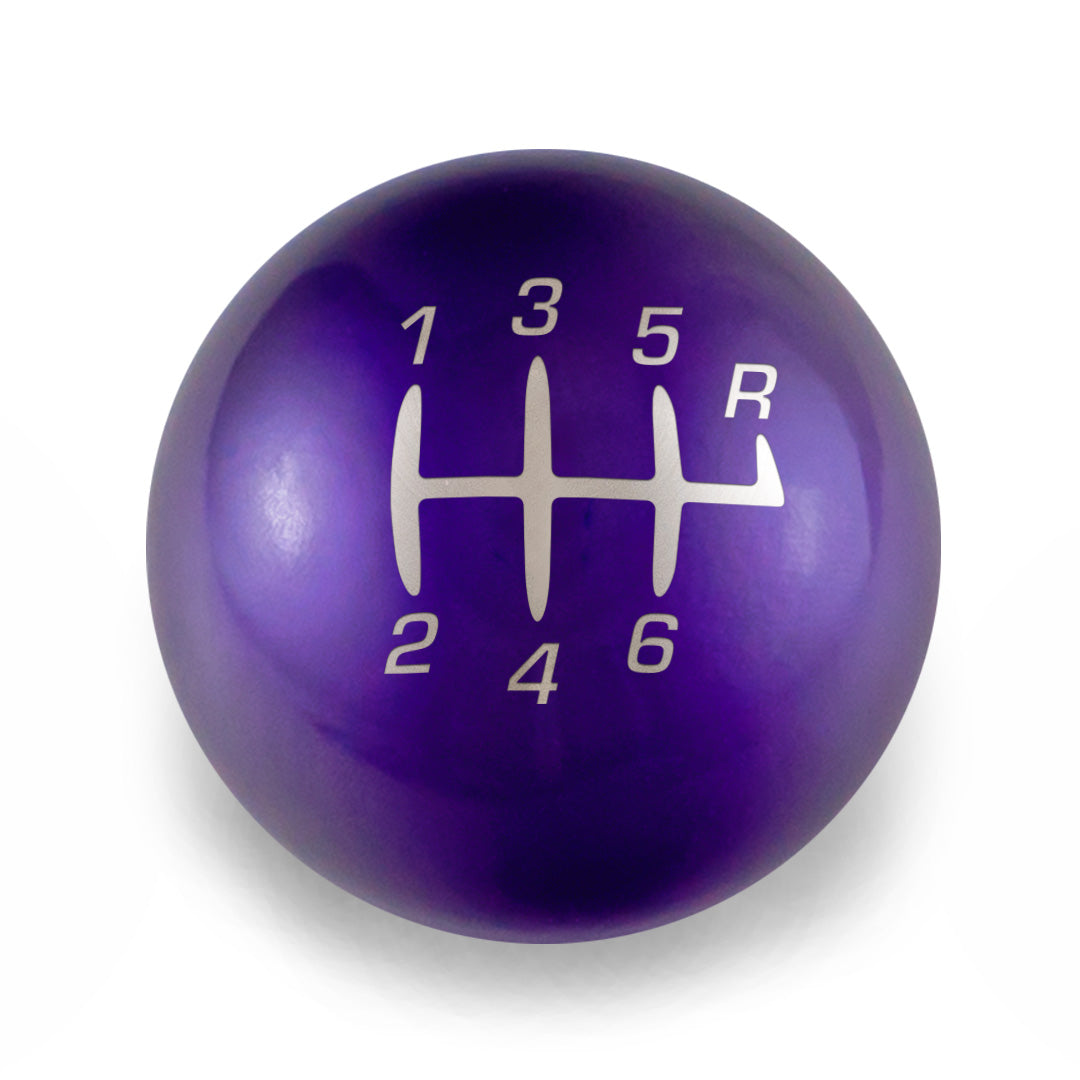 Billetworkz Weighted Shift Knob - 6-Speed Retro Engraving for Dodge Challenger (2015-2023)