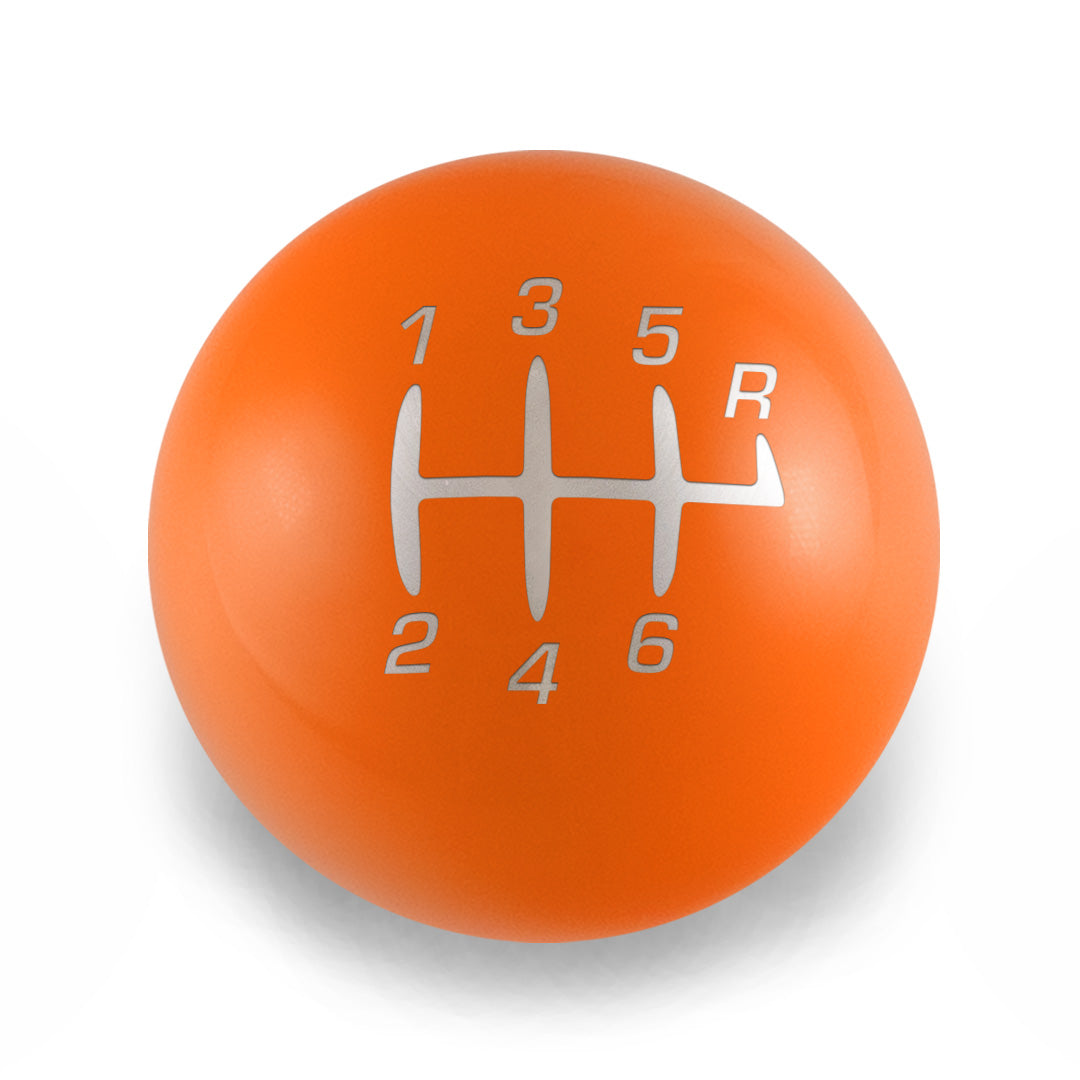 Billetworkz Weighted Shift Knob - 6-Speed Retro Engraving for Dodge Challenger (2015-2023)