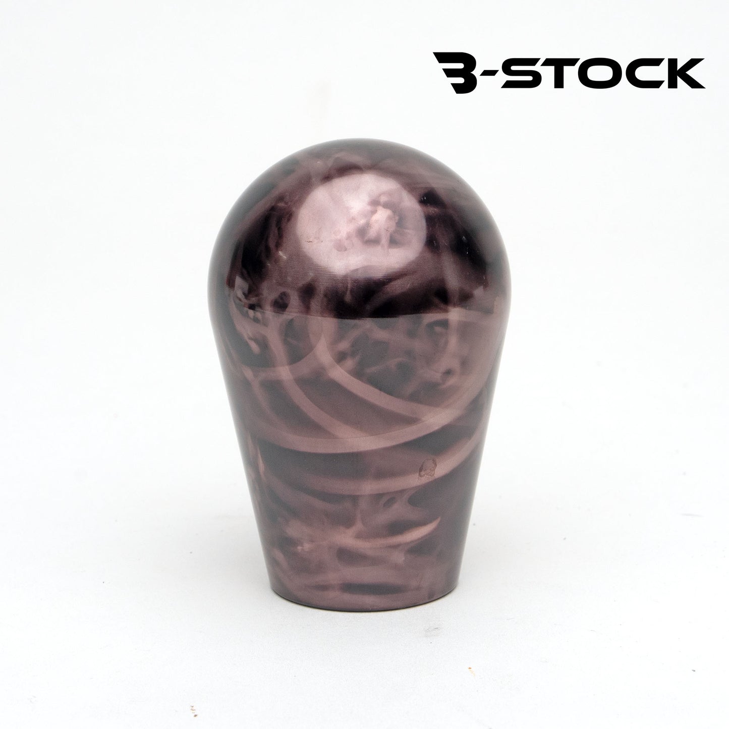 "B" Stock Shift Knob - Black Smoke