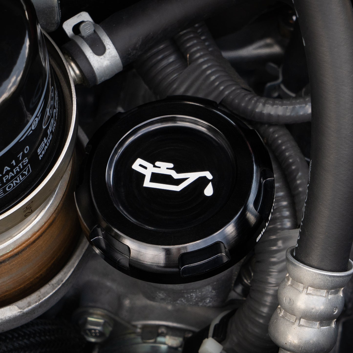 Billetworkz Engine Bay Caps - Subaru WRX/STI 2002-2007