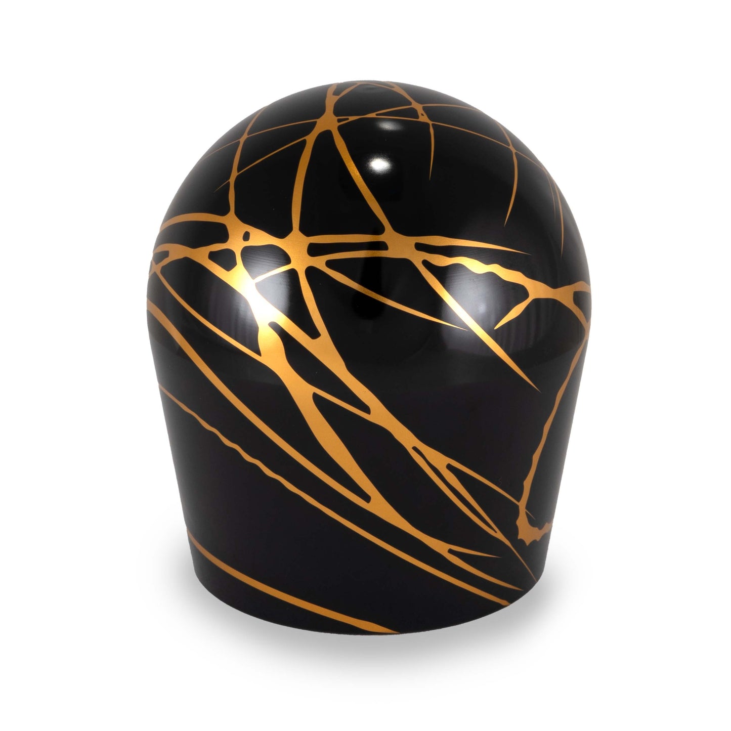 Billetworkz Shift Knob - Black w/ Gold Splash - Chevy Cruze (2011-2019)