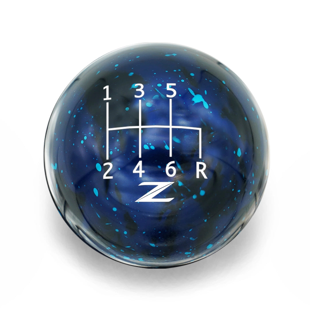 Billetworkz Cosmic Space Shift Knob - 6 Speed Standard with 'Z' Engraving - Nissan