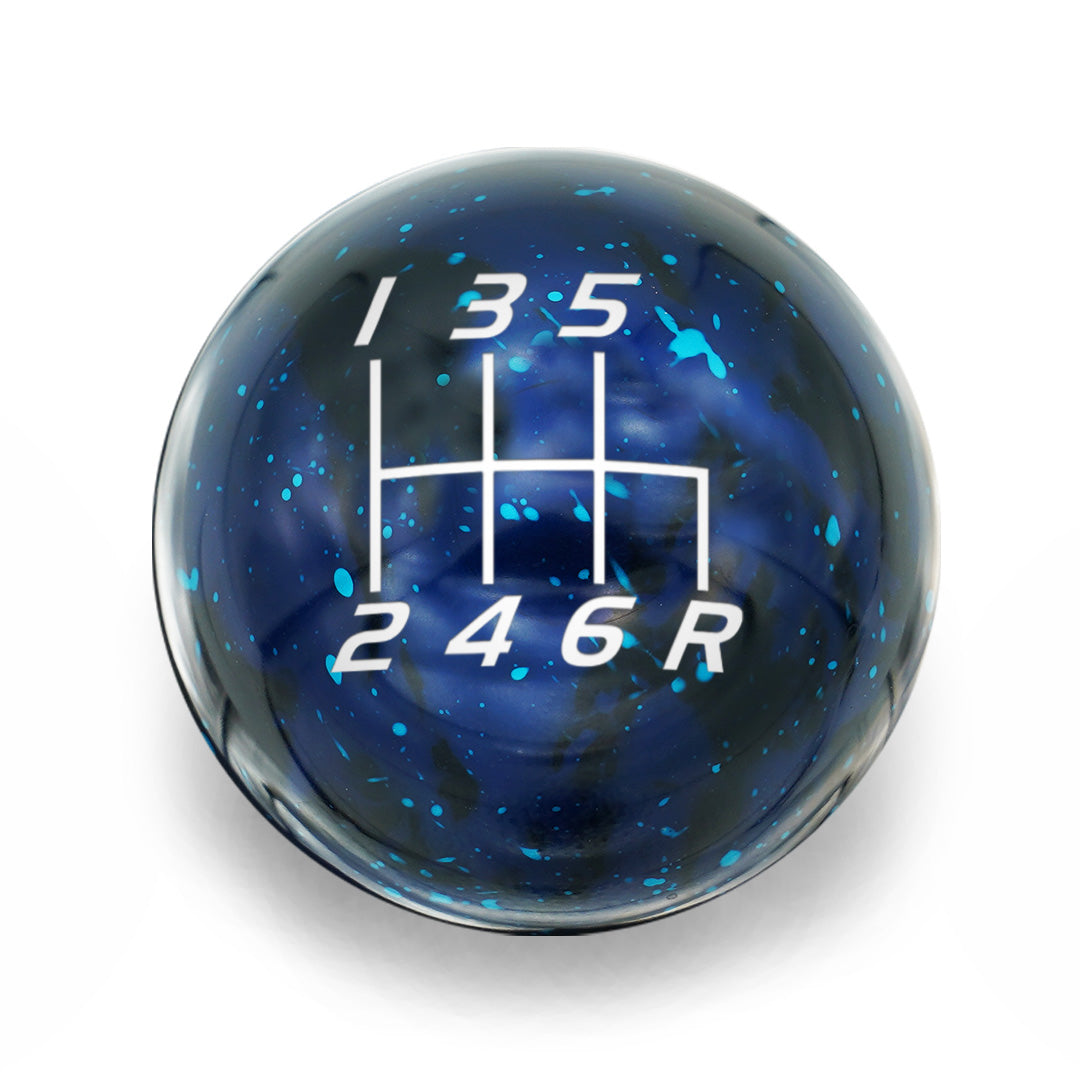 Billetworkz Cosmic Space Shift Knob - 6 Speed Velocity Engraving - Nissan