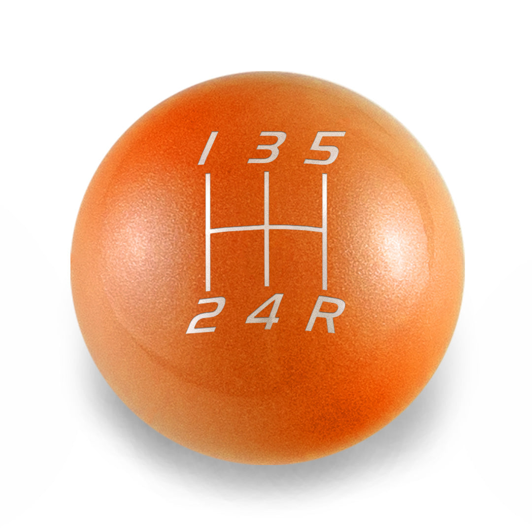 Billetworkz Weighted Shift Knob - 5-Speed Velocity Engraving for Subaru