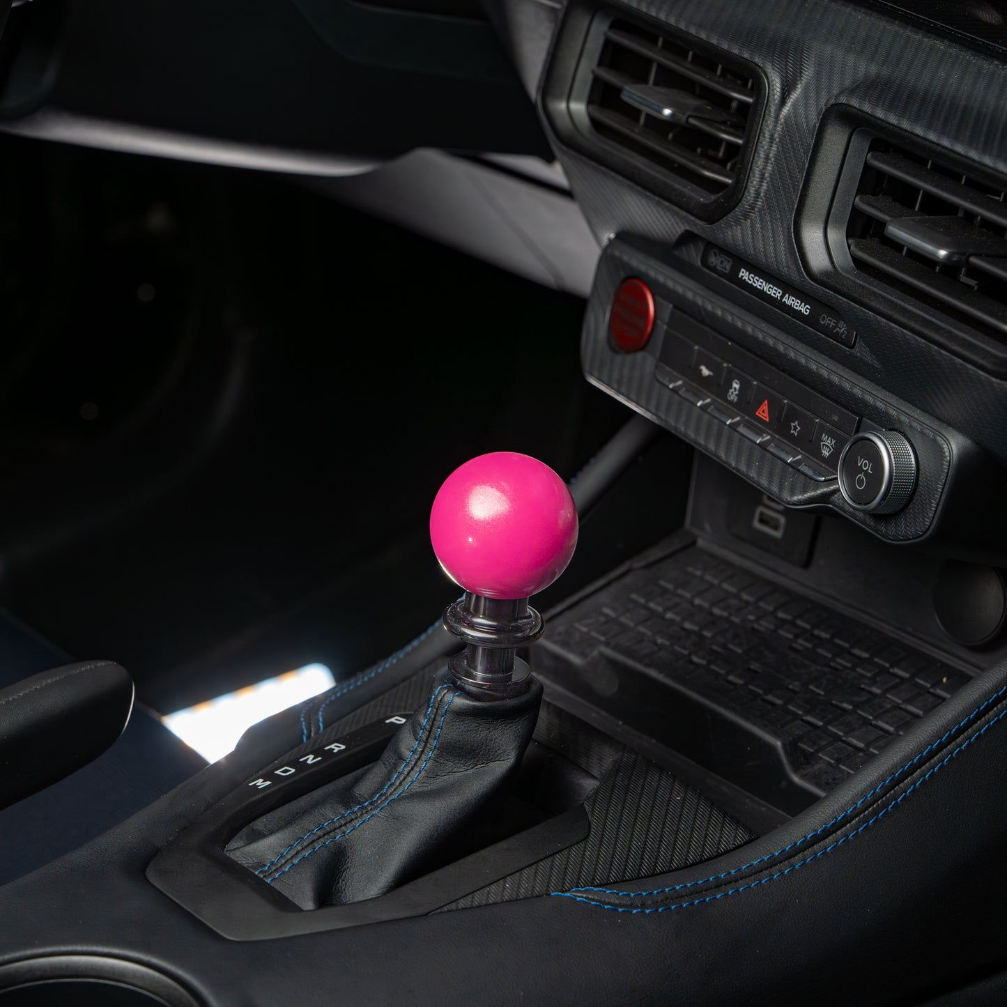 Billetworkz Automatic Shifter - Candy Pink - Ford Mustang Auto (2015-2024)