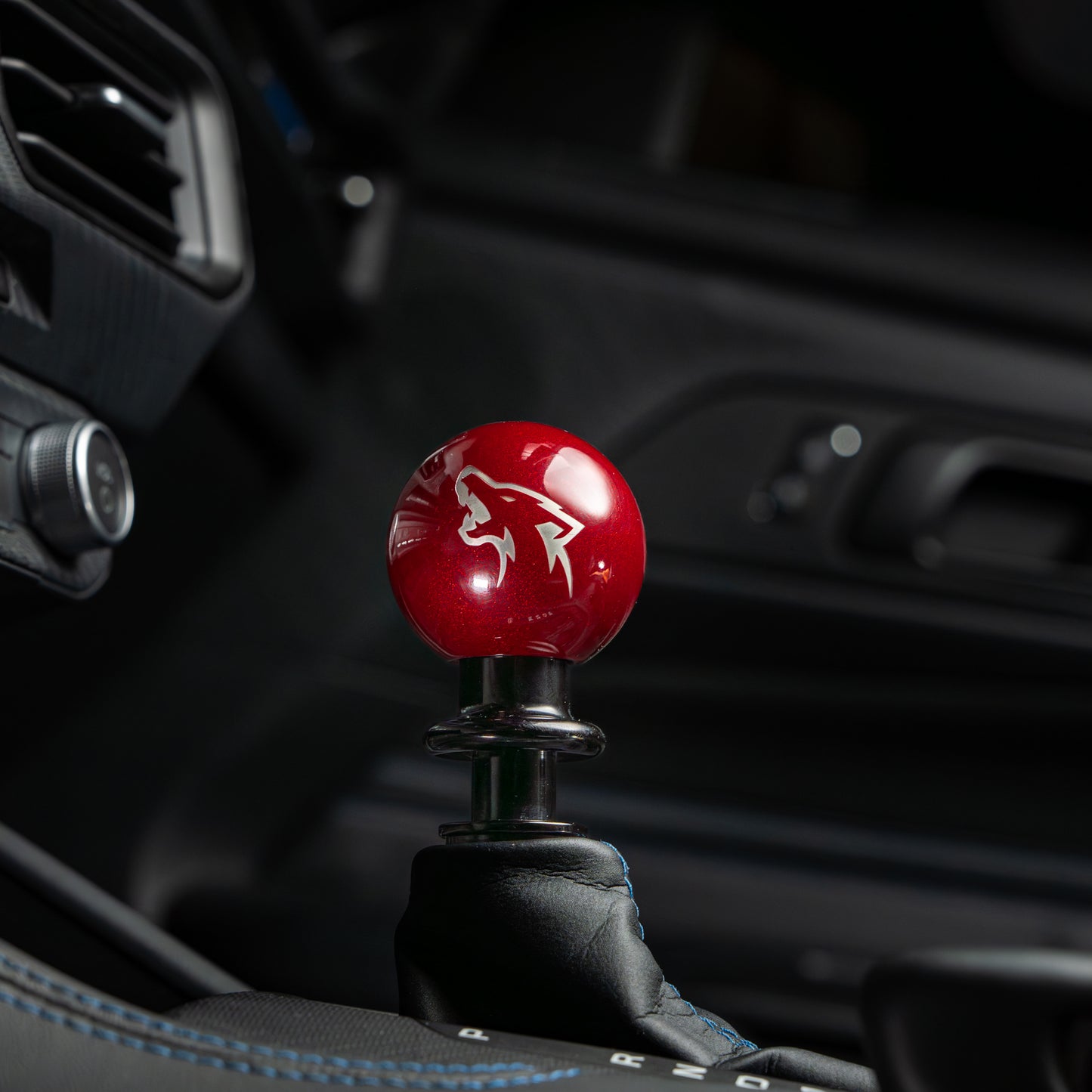 Billetworkz Automatic Shifter - Coyote Engraving - Ford Mustang (2015-2025)