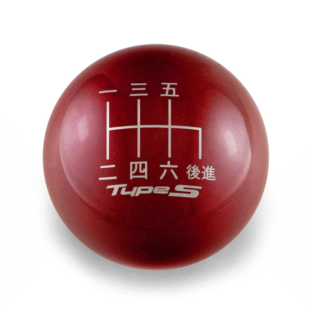 Billetworkz Weighted Shift Knob - 6-Speed Type S Japanese Engraving - Honda