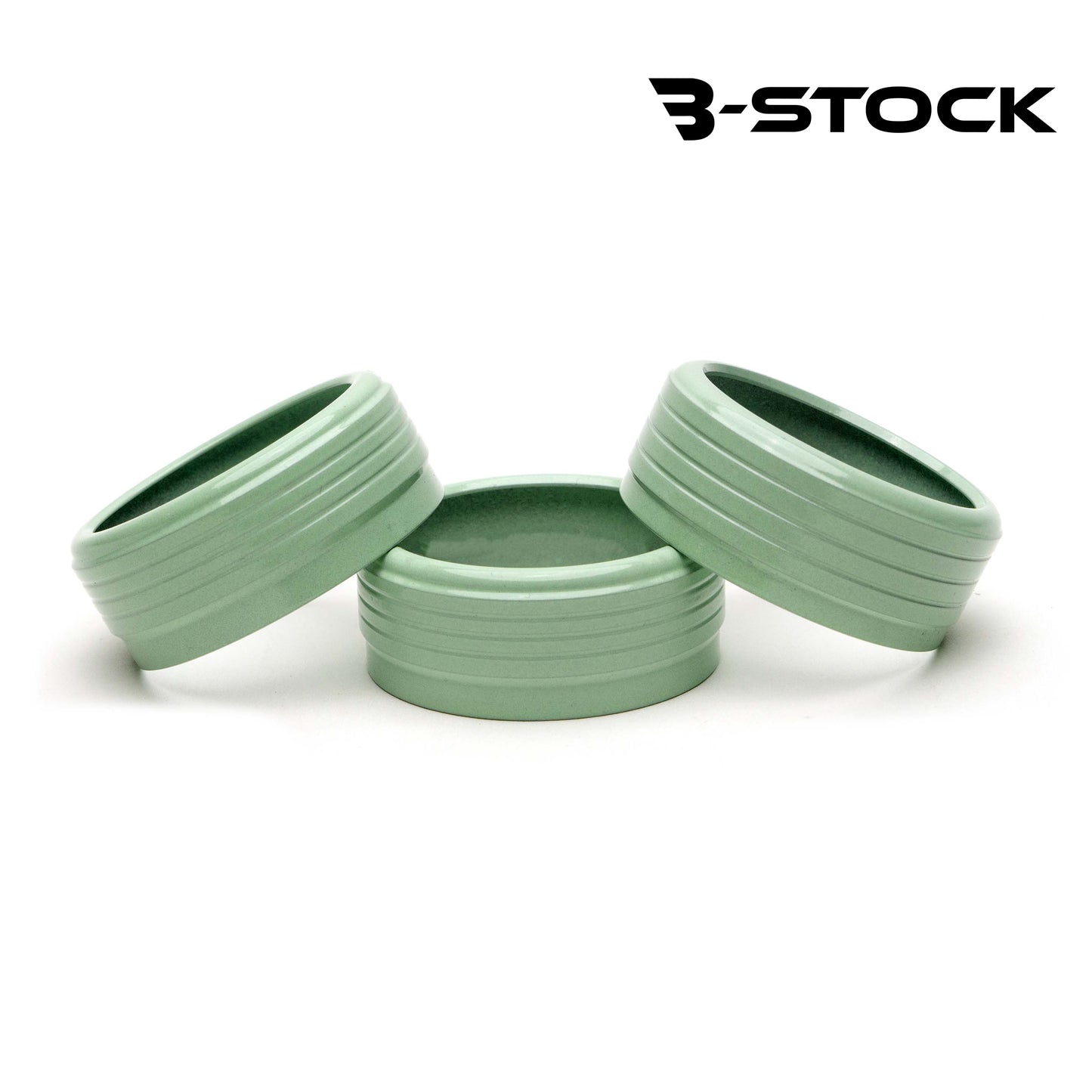 "B" Stock Climate Control Knob Covers - Mint Green - Fits Subaru WRX/STI (15-21), Crosstrek (13-17), Forester (14-18), Impreza (12-16)
