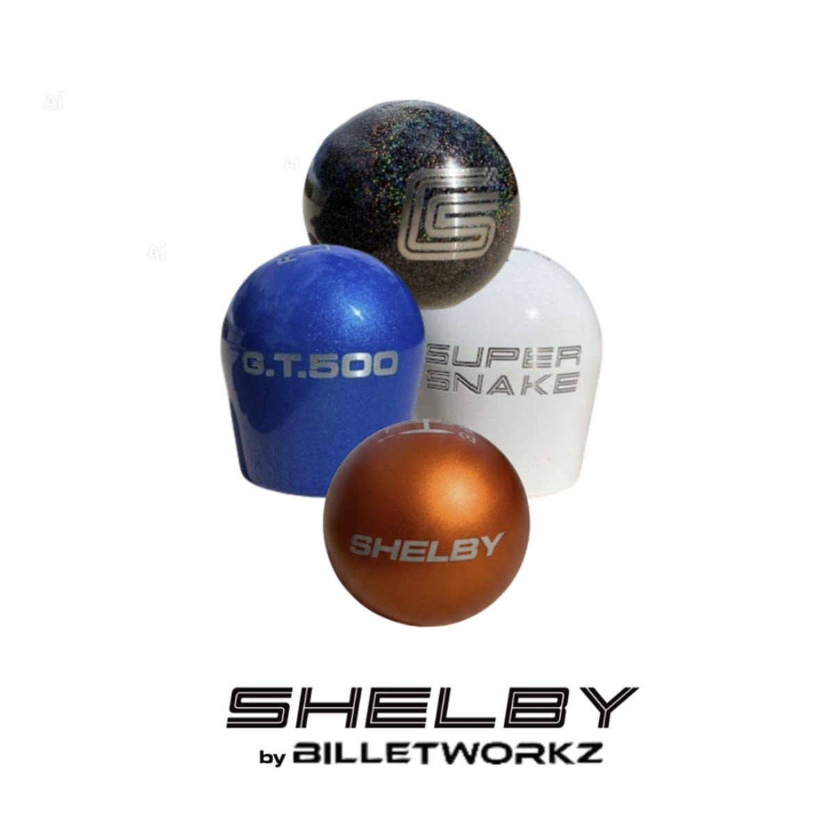 Shelby Custom Weighted Shift Knob - Manual