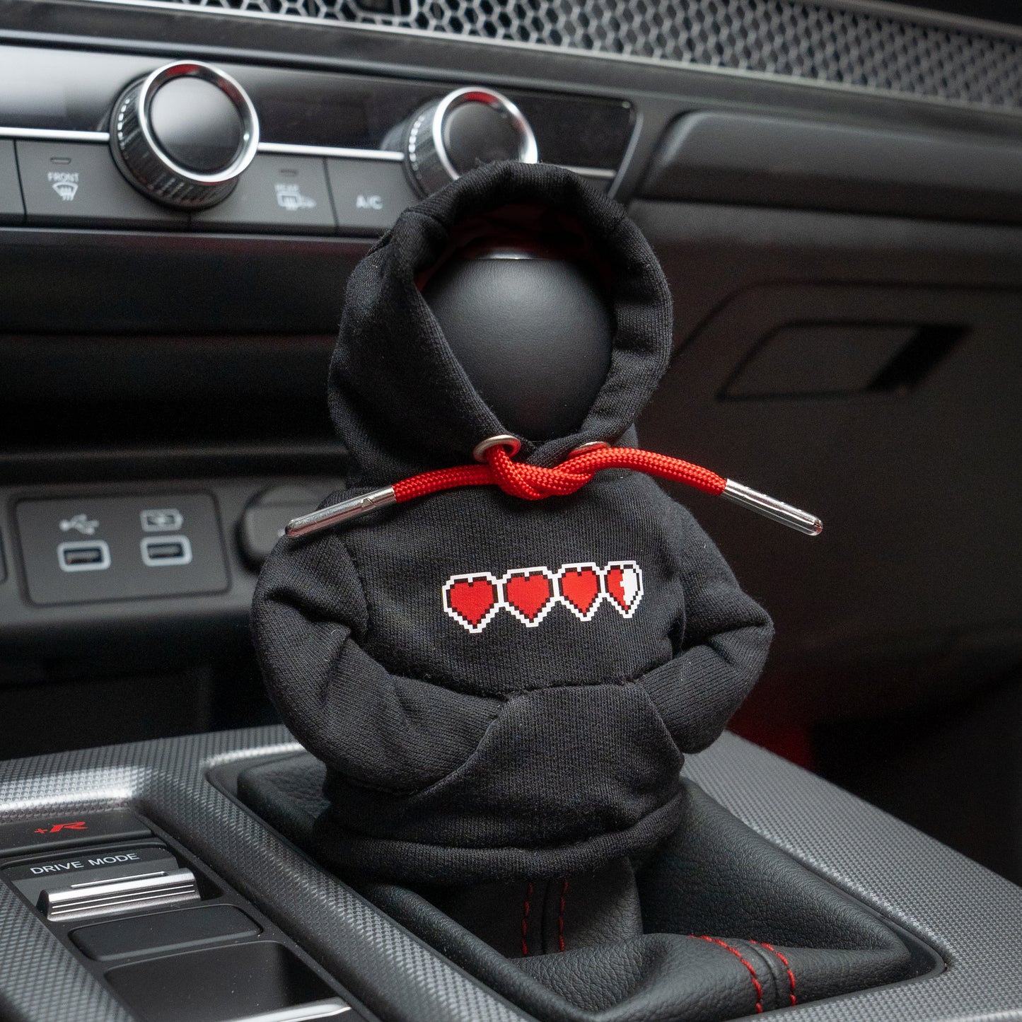 Shift Knob Hoodie - Life Hearts