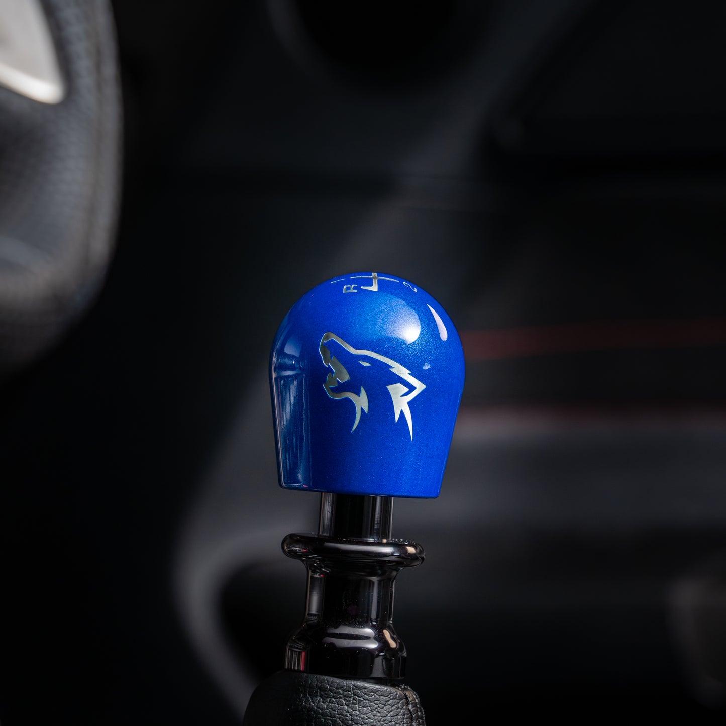 Billetworkz Weighted Shift Knob - Coyote Engraving - Ford Mustang (2015+)
