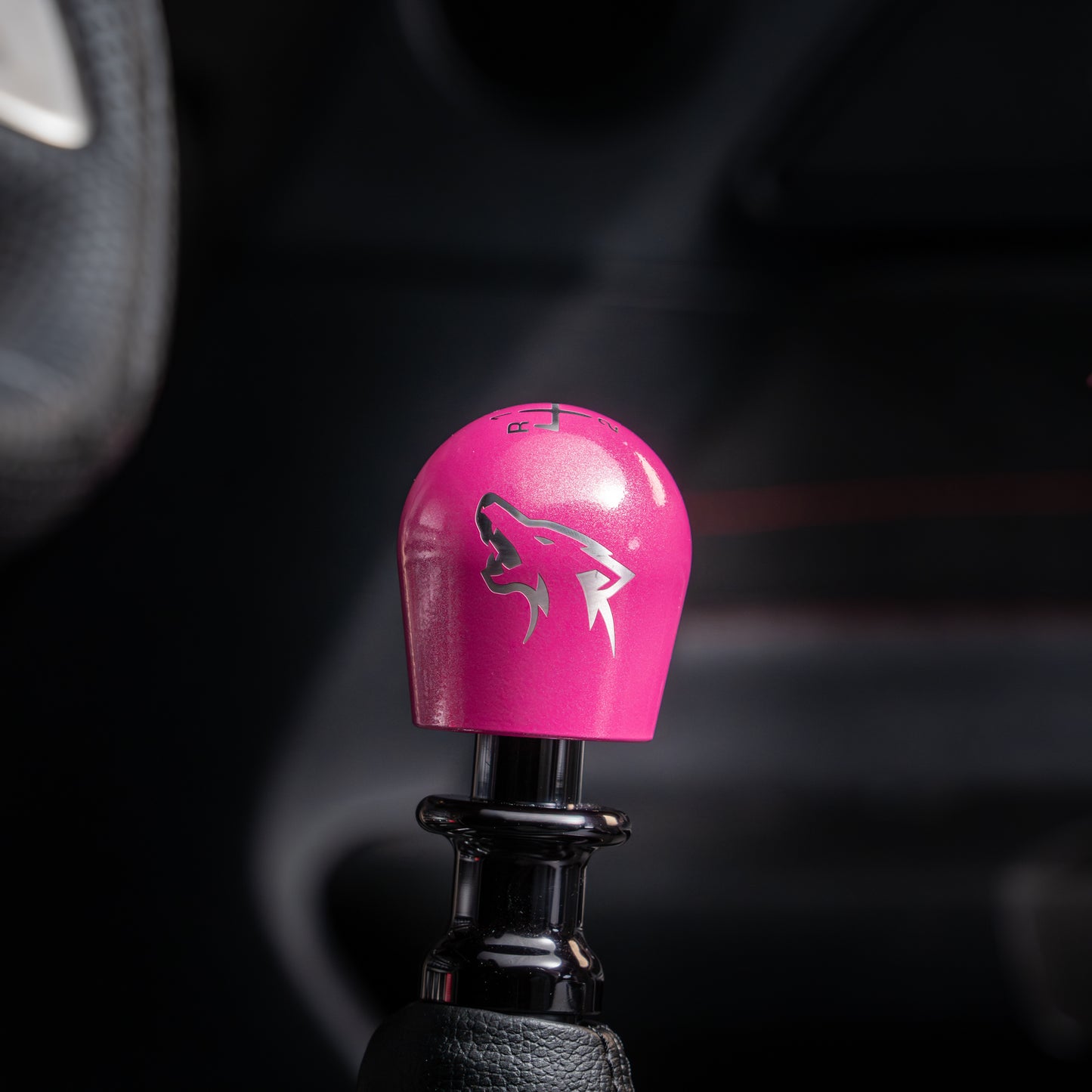 Billetworkz Weighted Shift Knob - Coyote Engraving - Ford Mustang (2015+)