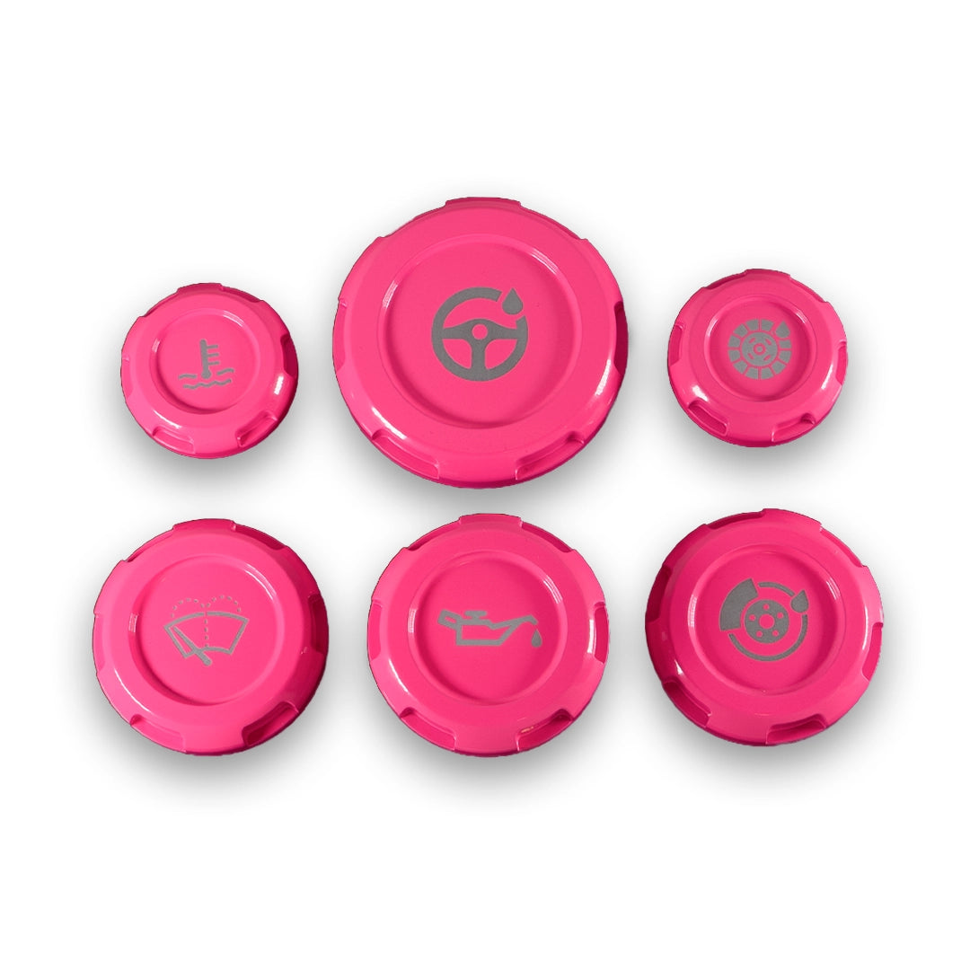 Billetworkz Engine Bay Caps - Subaru Legacy GT 2005-2009