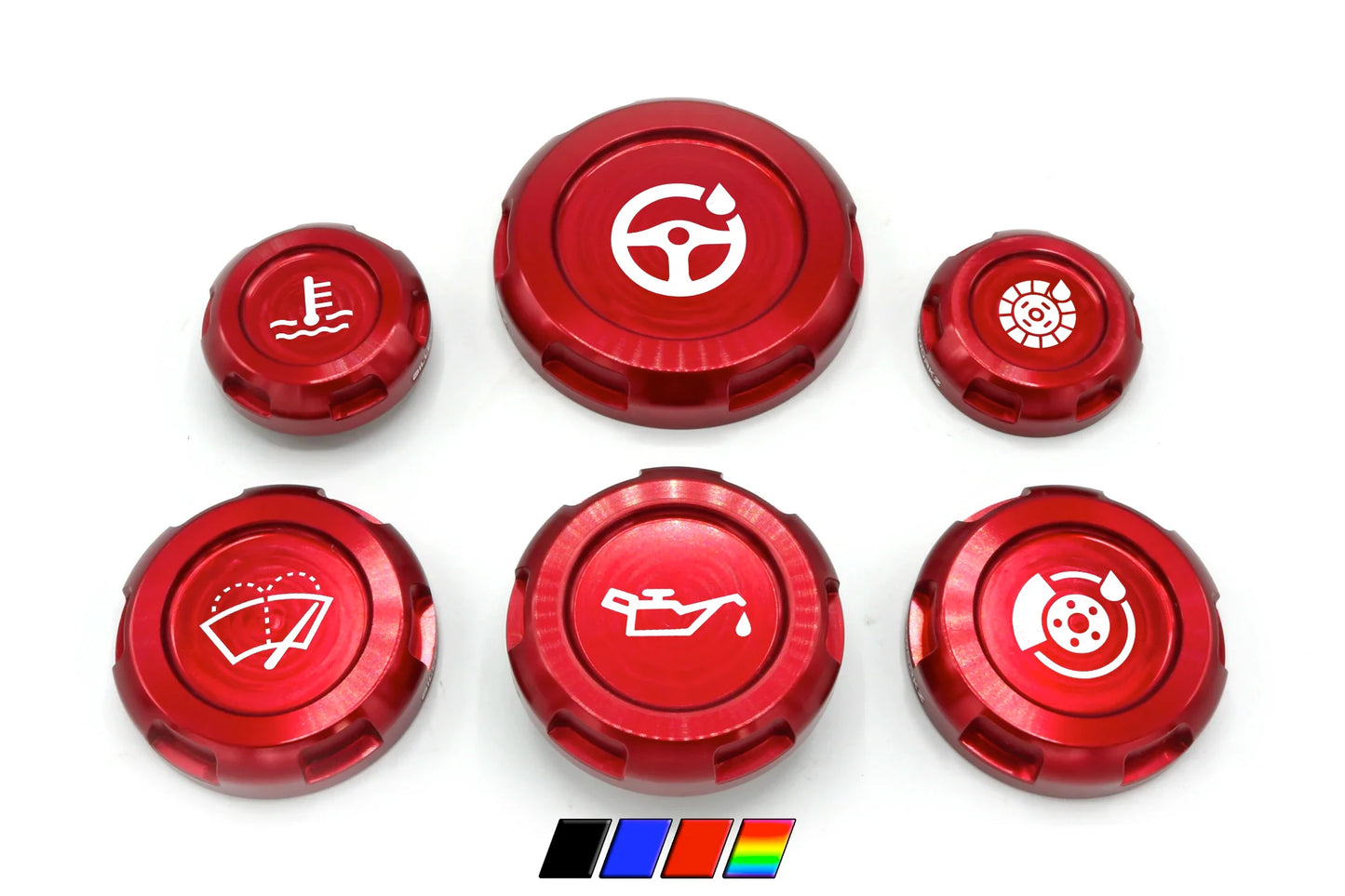 Billetworkz Engine Bay Caps - Subaru Legacy GT 2005-2009