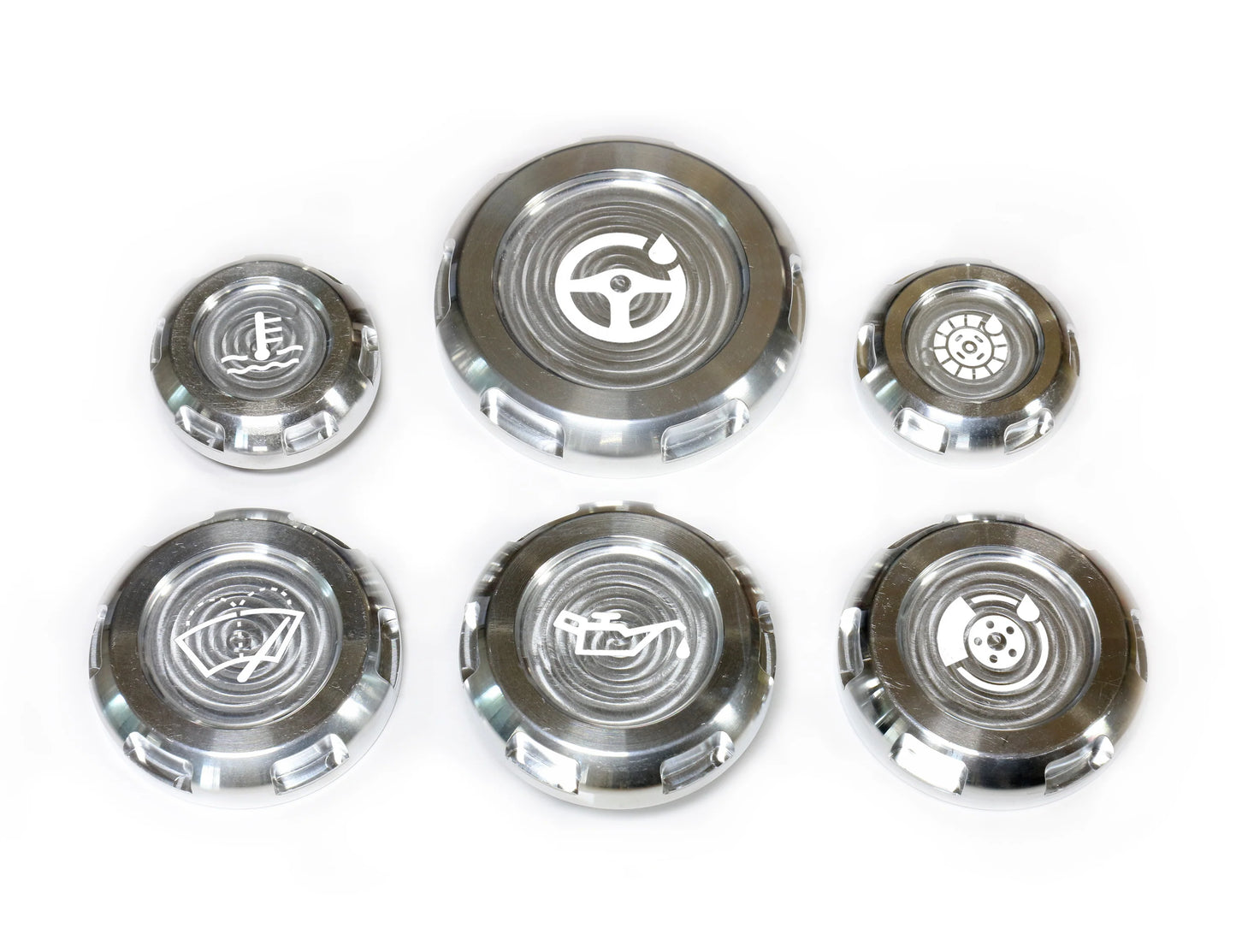 Billetworkz Engine Bay Caps - Subaru Legacy GT 2005-2009