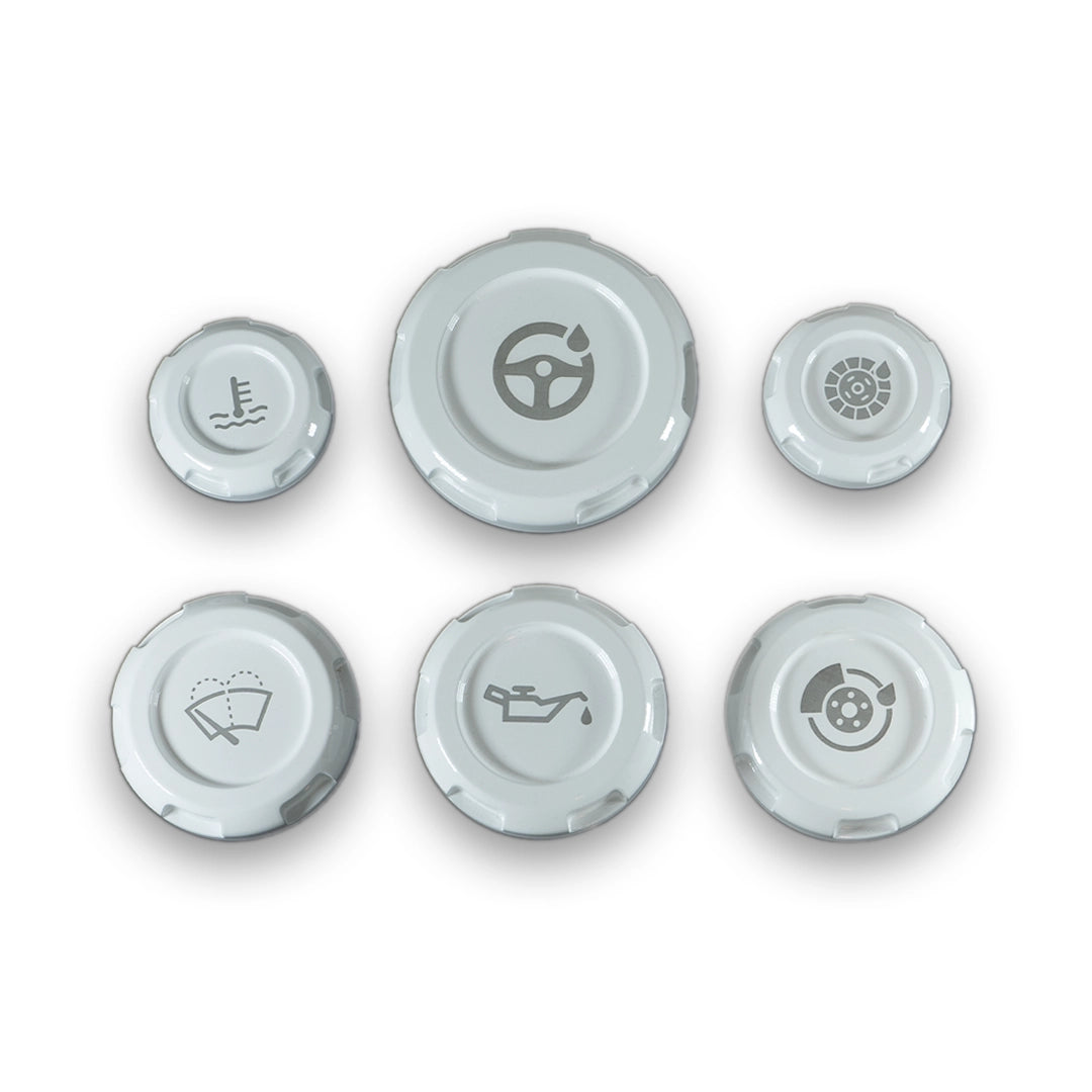 Billetworkz Engine Bay Caps - Subaru Legacy GT 2005-2009