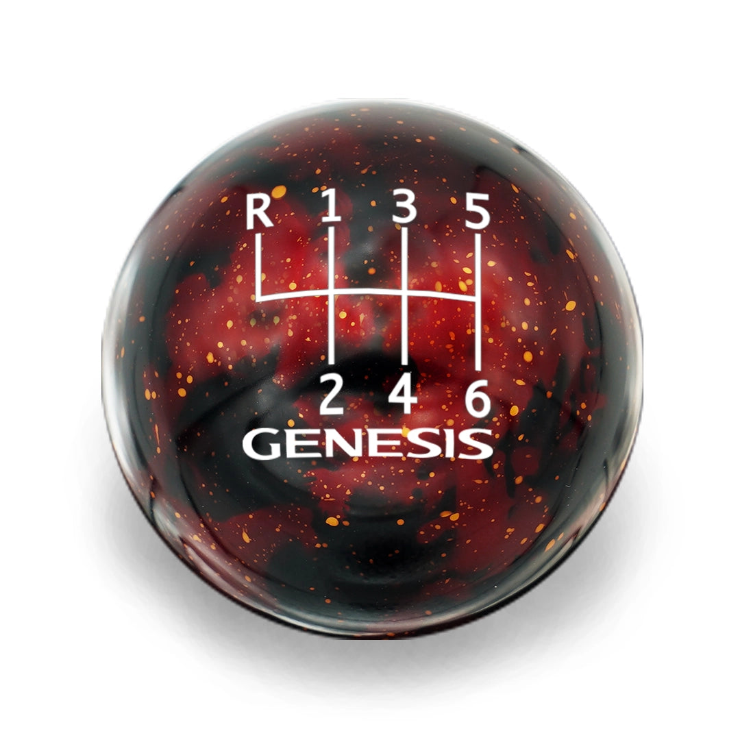 Billetworkz Cosmic Space Shift Knob - 6 Speed Standard with Billetworkz Cosmic Space Shift Knob - 6 Speed Standard with