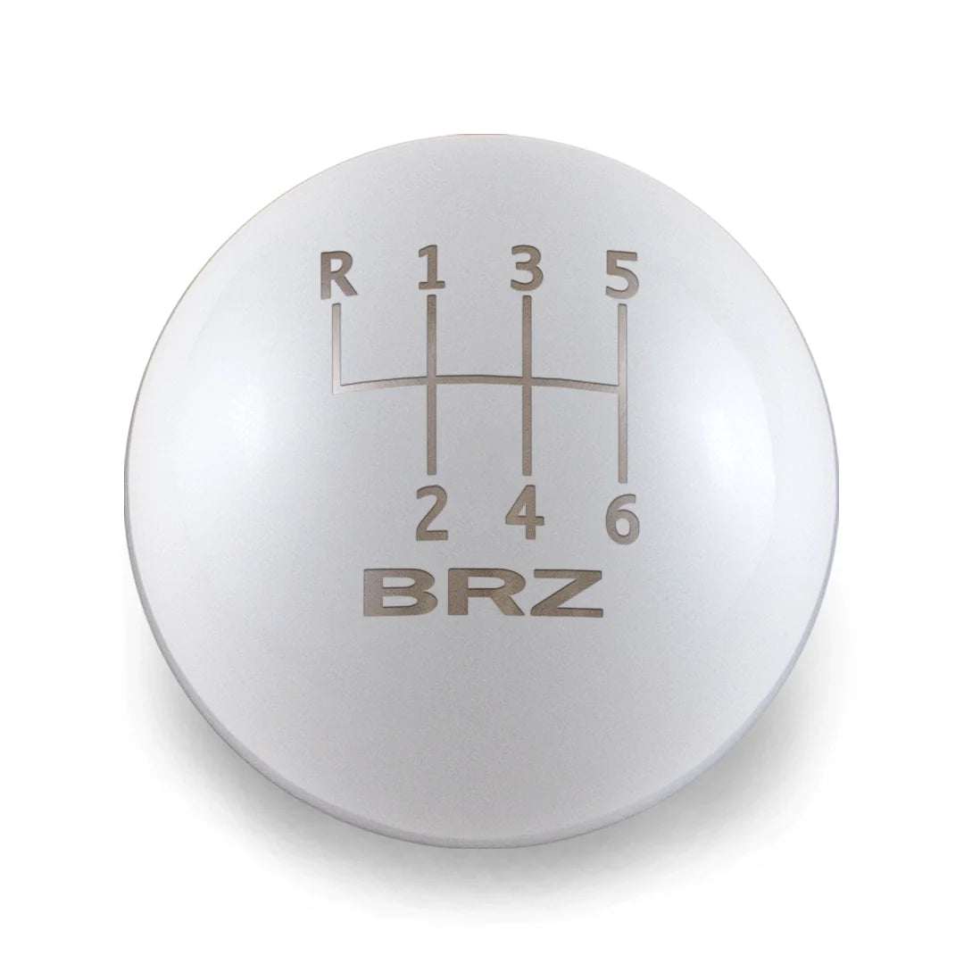 Billetworkz Weighted Shift Knob - 6 Speed BRZ Standard Engraving - BRZ / FR-S / 86 2013-2021