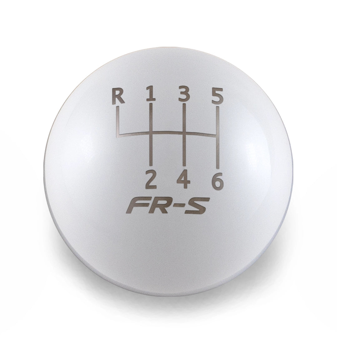 Billetworkz Weighted Shift Knob - 6 Speed FR-S Standard Engraving - BRZ / FR-S / 86 2013-2021