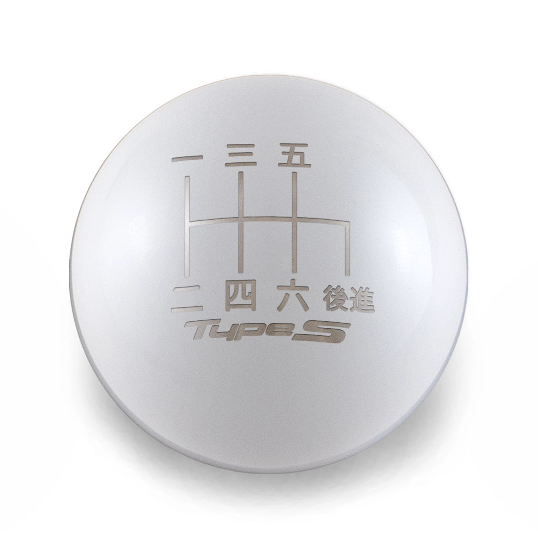 6 Speed Type S Japanese Engraving - Weighted - Acura Fitment