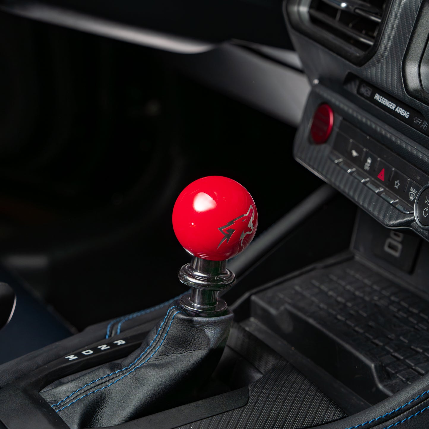 Billetworkz Automatic Shifter - Coyote Engraving - Ford Mustang (2015-2025)