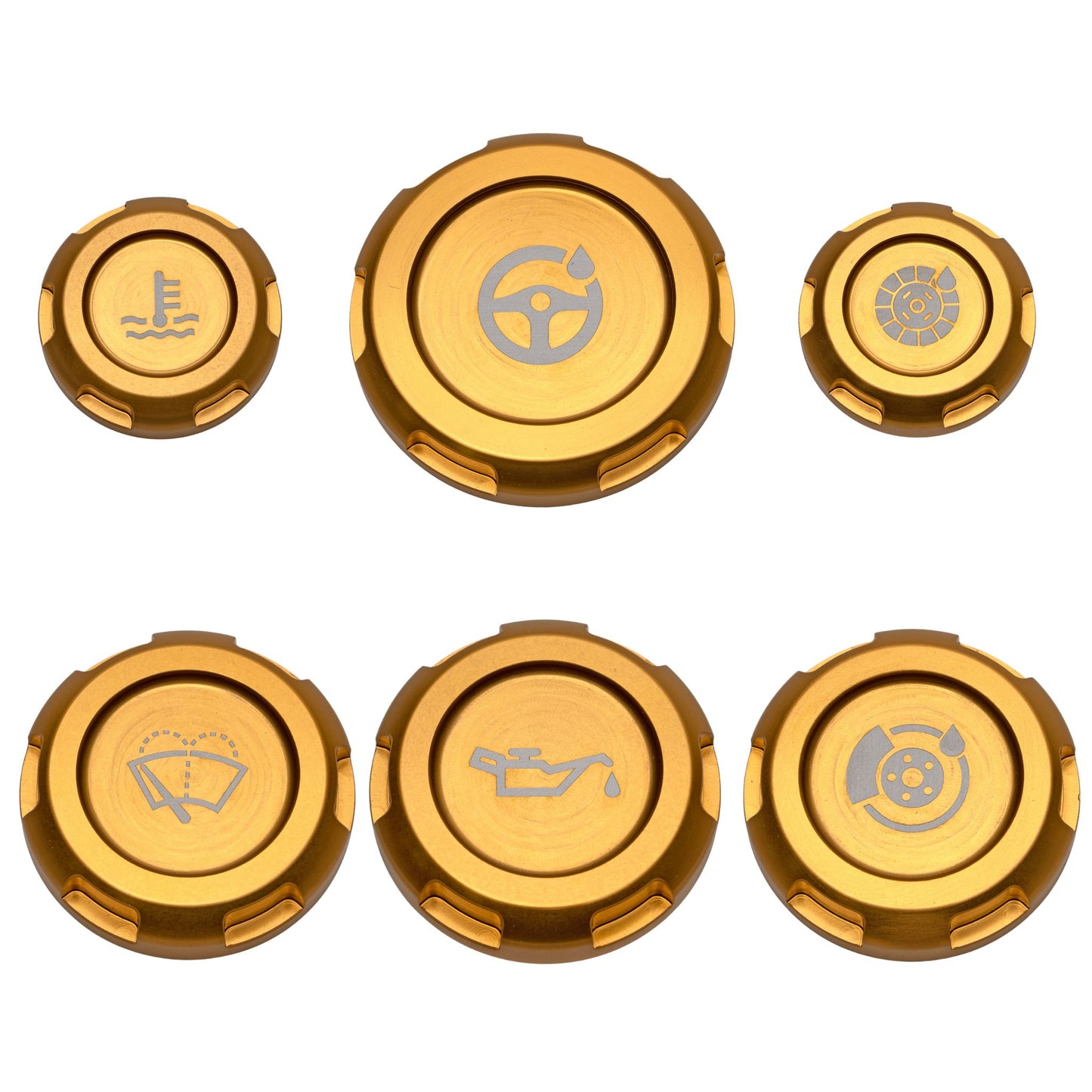 Billetworkz Engine Bay Caps - Subaru WRX/STI 2002-2007