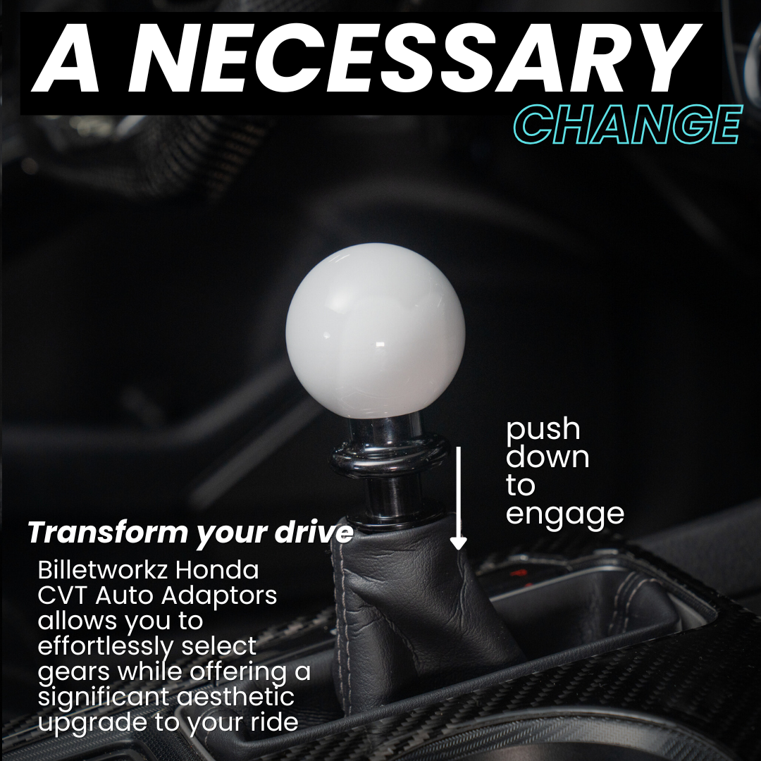 Billetworkz CVT Shift Knob Adapter Honda Civic (2012–2025 | 9th, 10th & 11th Gen)