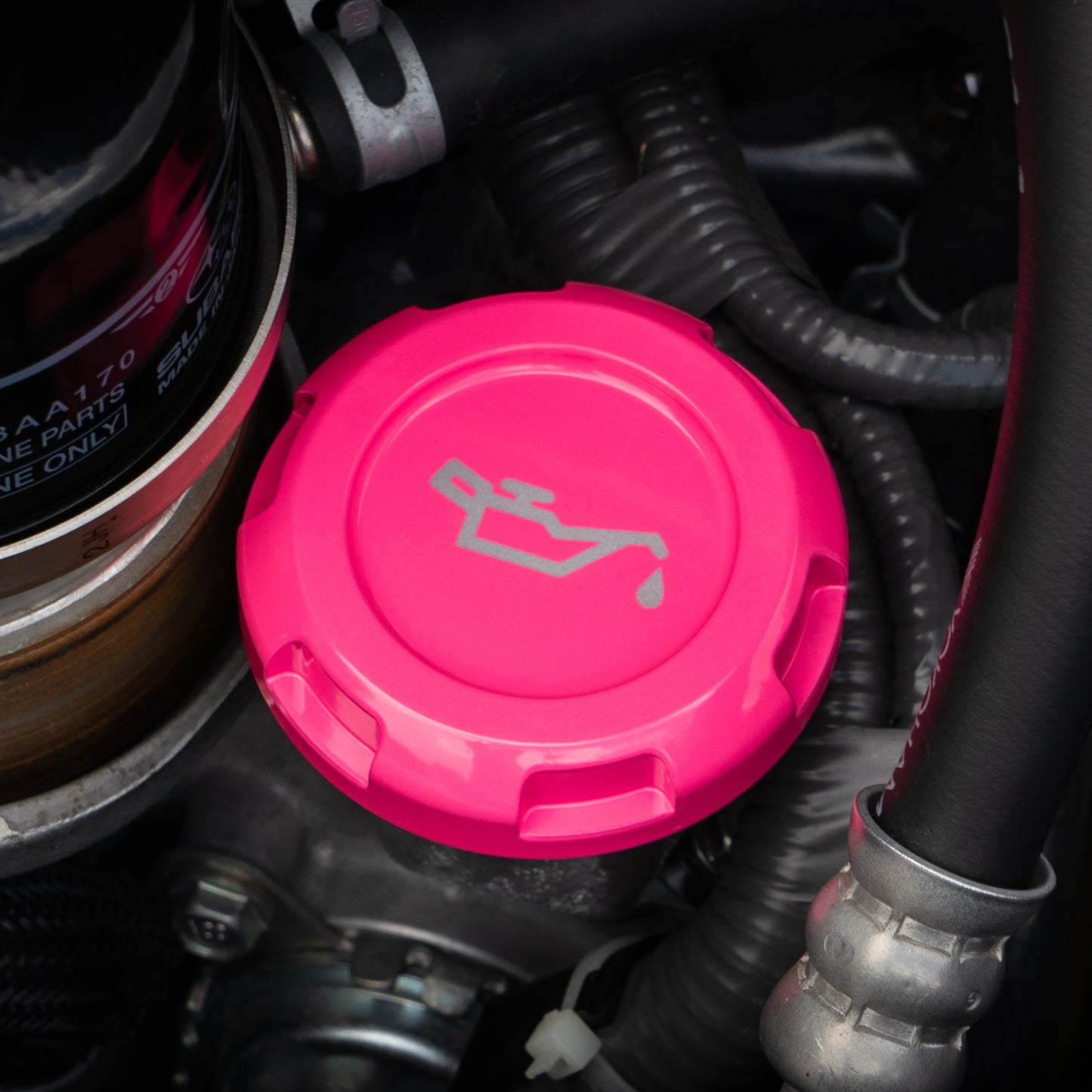 Billetworkz Engine Bay Caps - Subaru WRX/STI 2008-2014