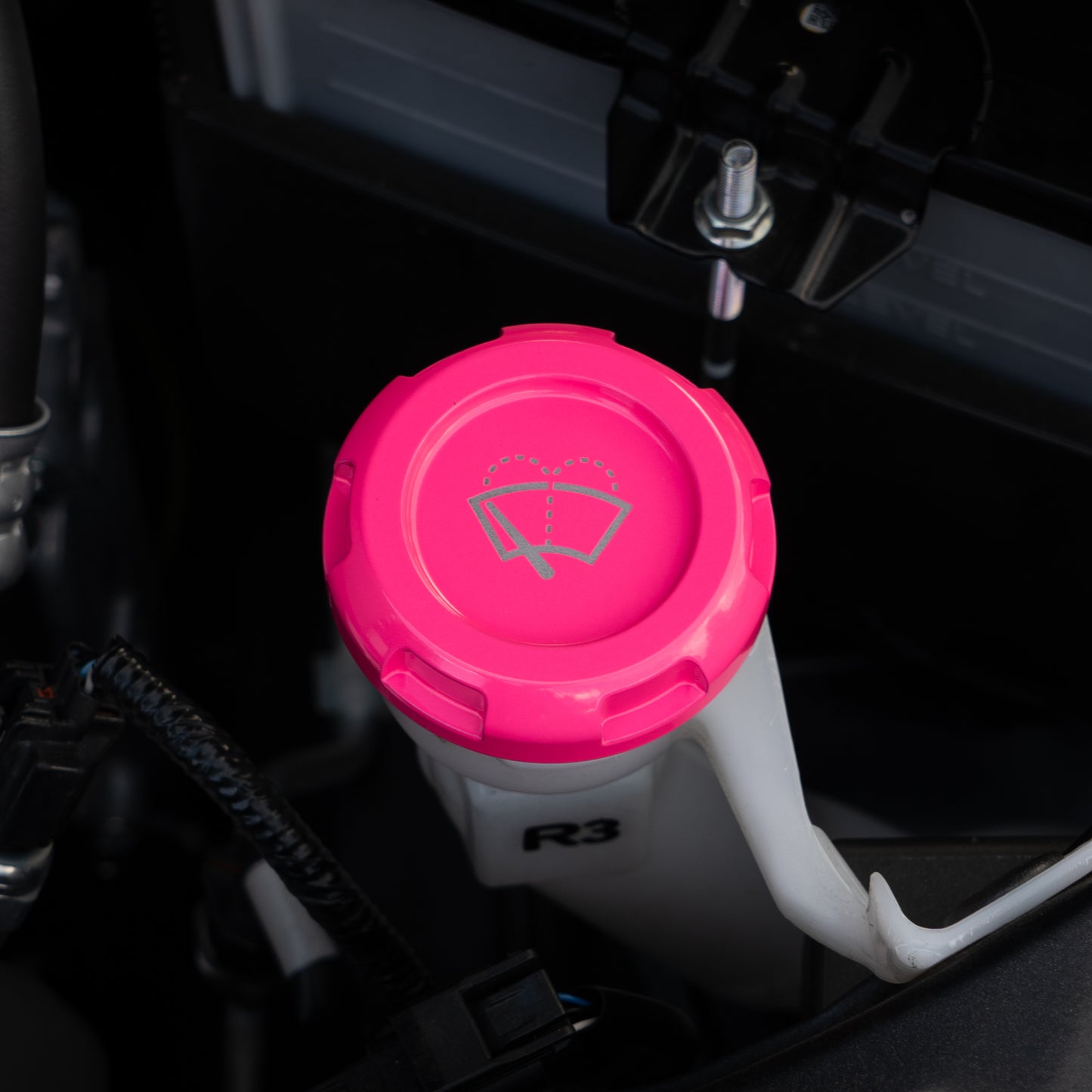 Billetworkz Wiper Fluid Reservoir Cap - Subaru (2002+)